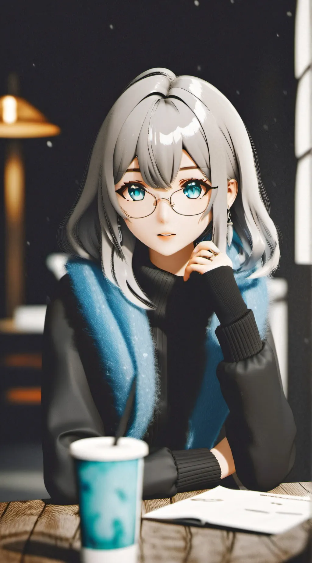 ai character: Emily  background