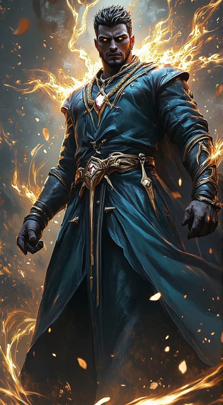 ai character: Marcus  background