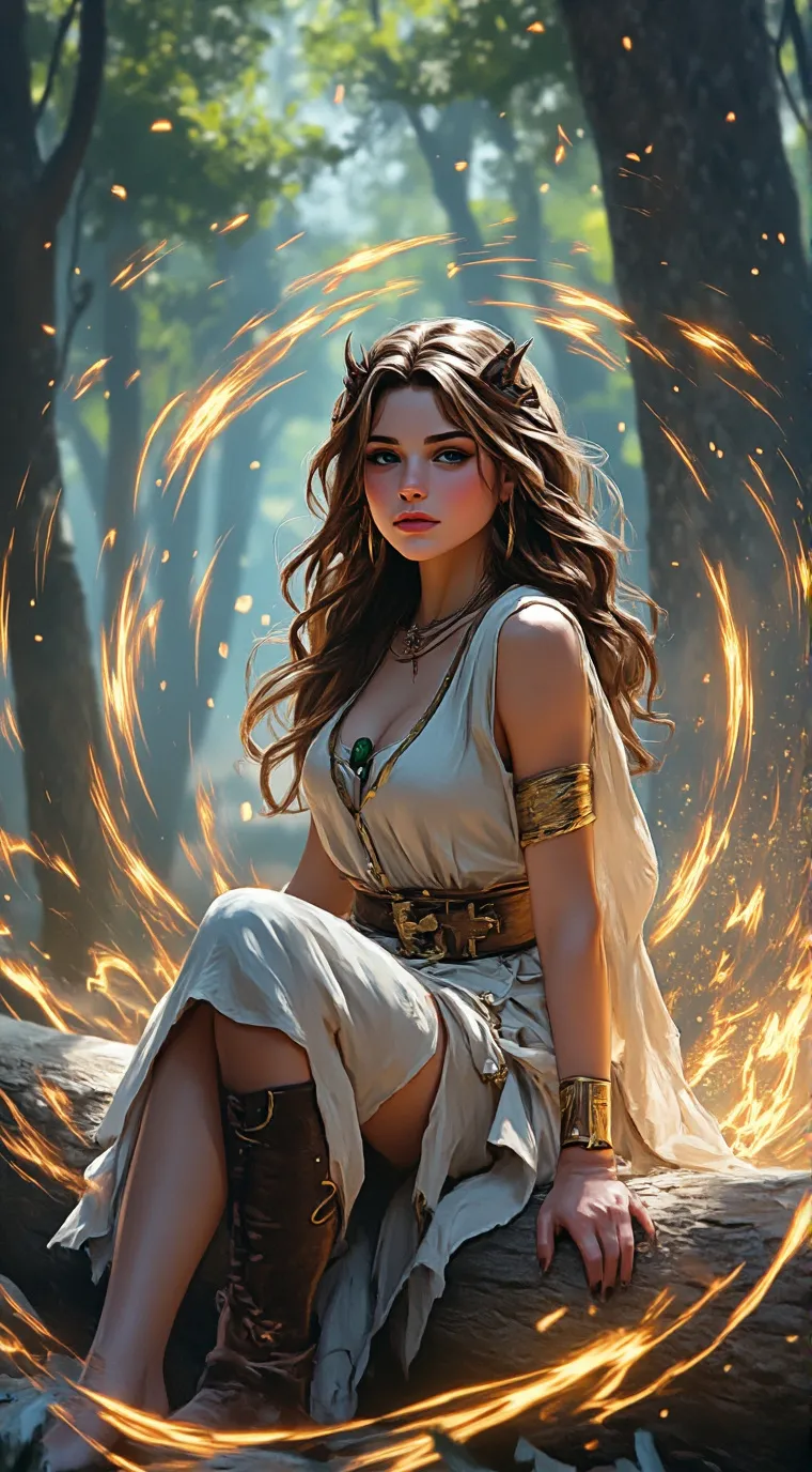 ai character: Evylin background