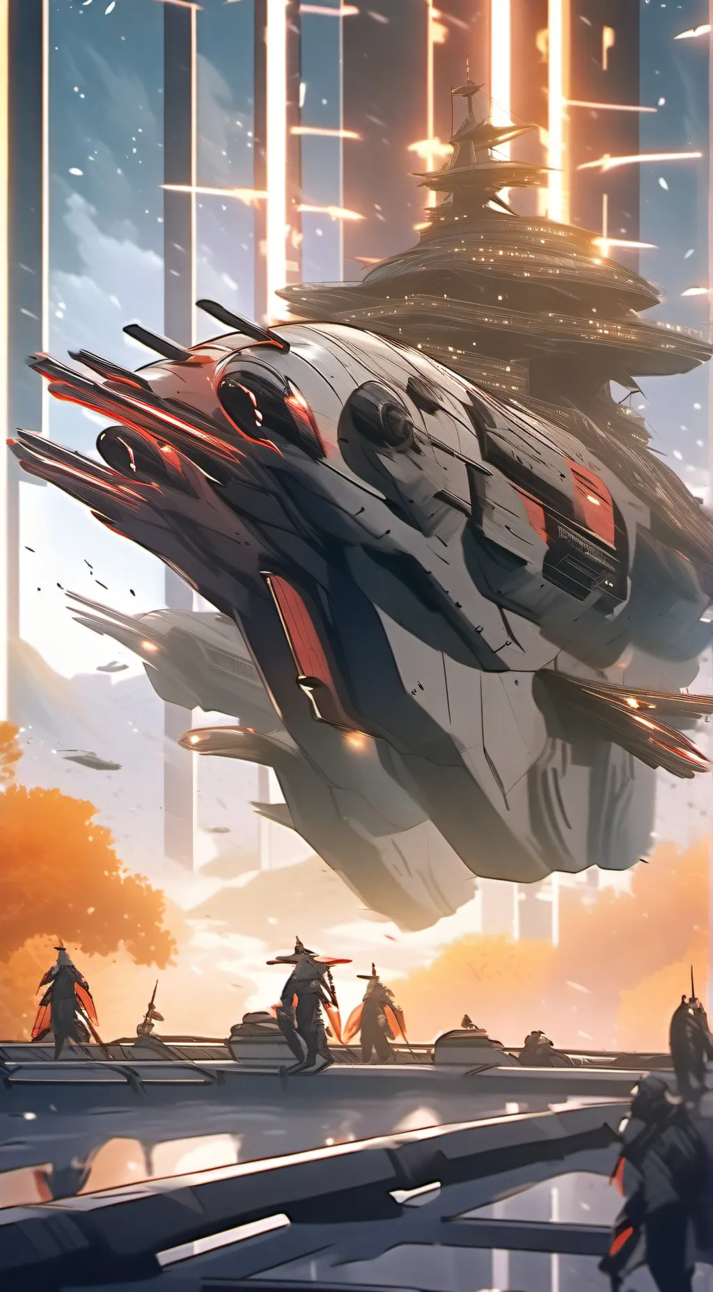 ai character: HGM donauer  background