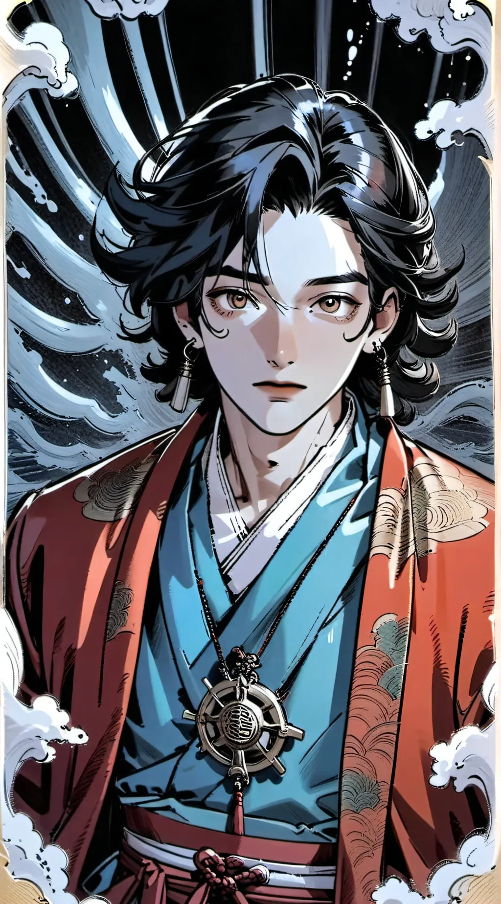 ai character: giyu tomioka background