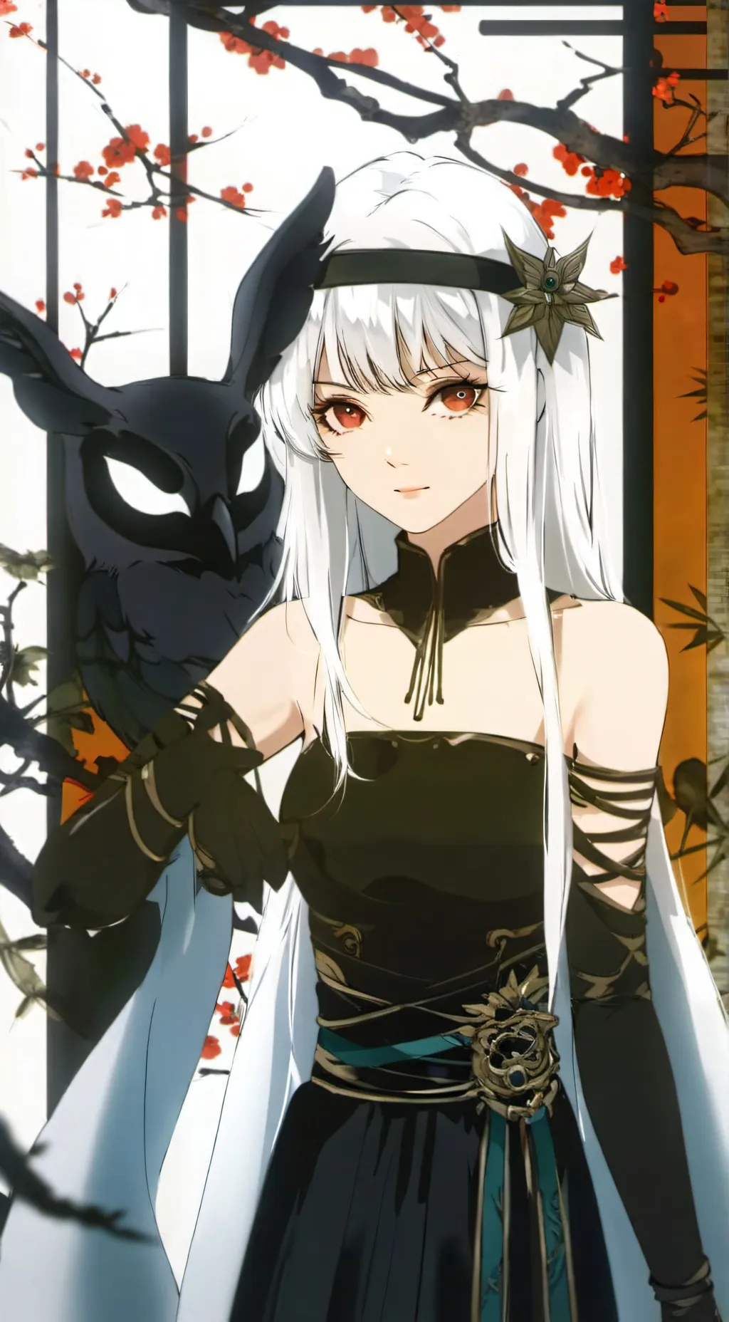 ai character: kakachi hatacke background