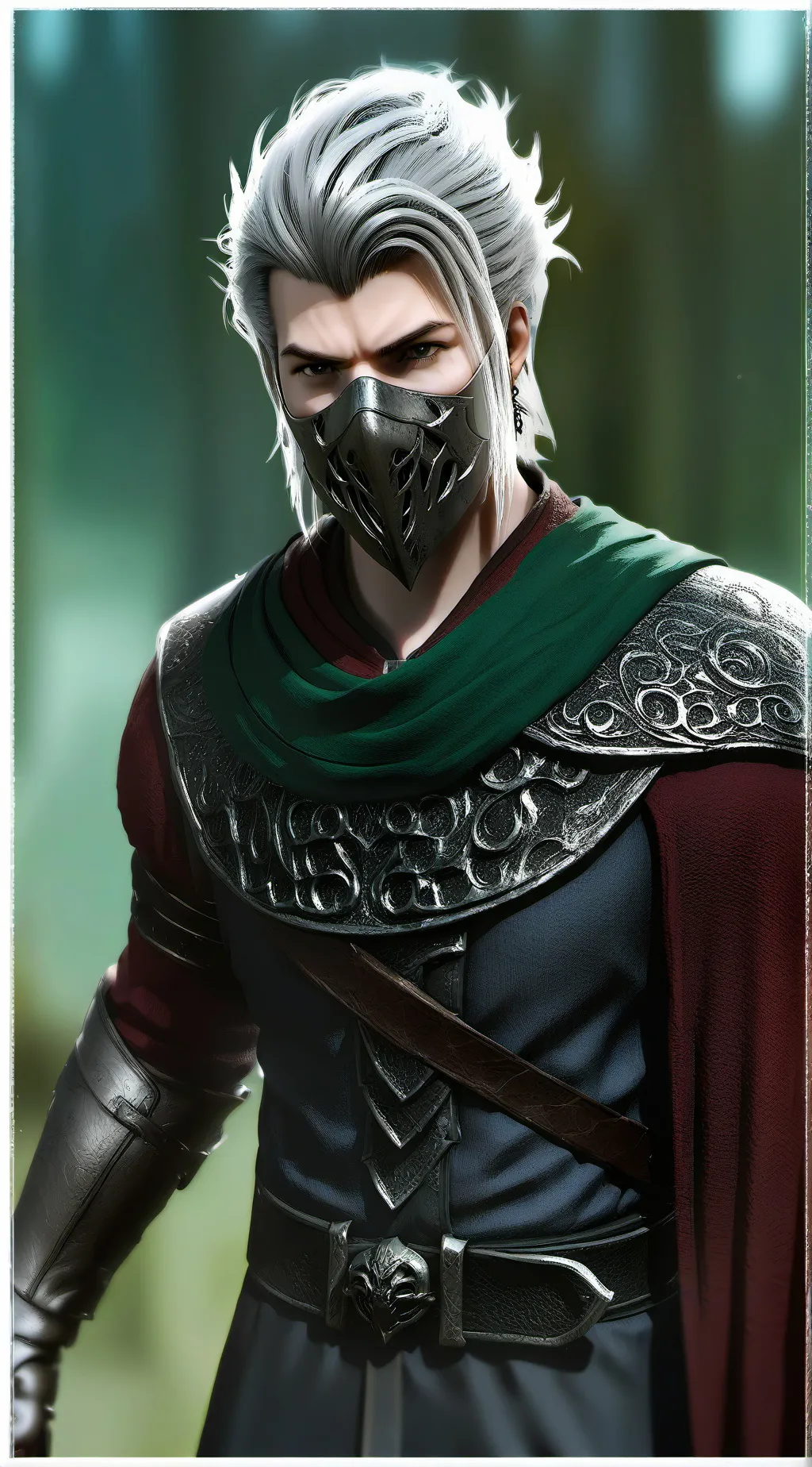 ai character: Gerald background