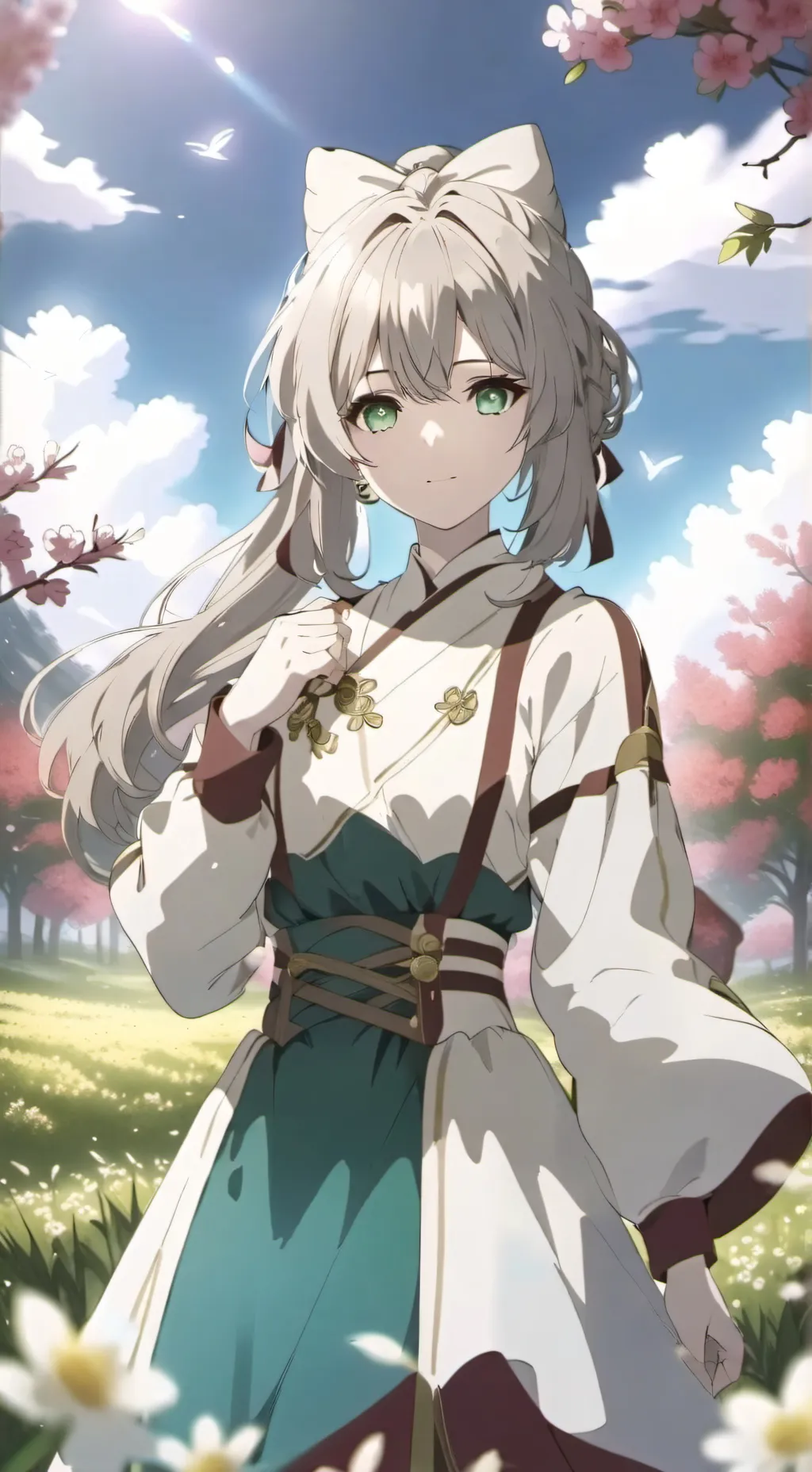 ai character: luna background
