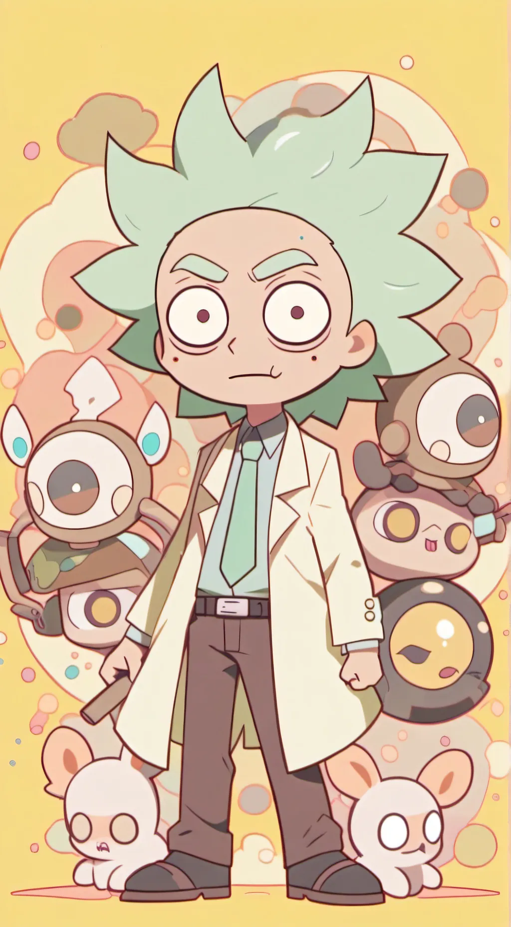 ai character: Mr Frundles background