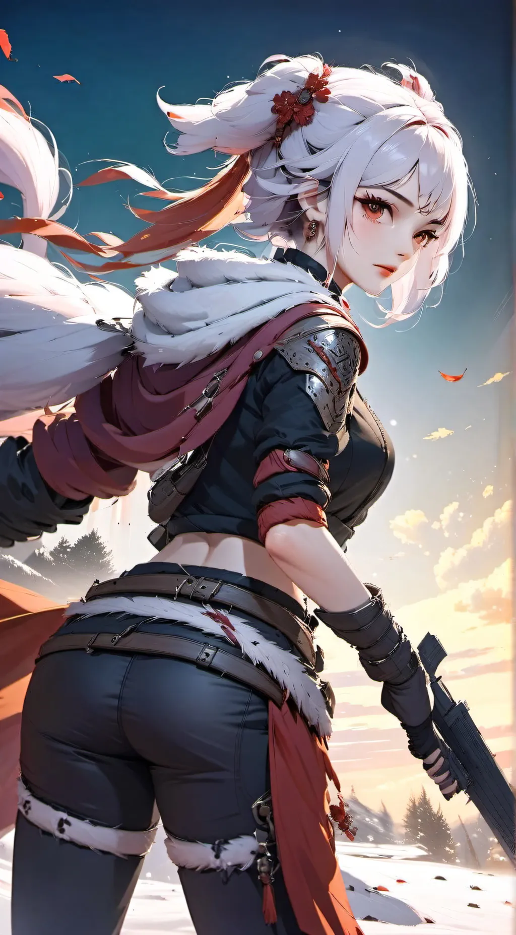 ai character: Yue  background