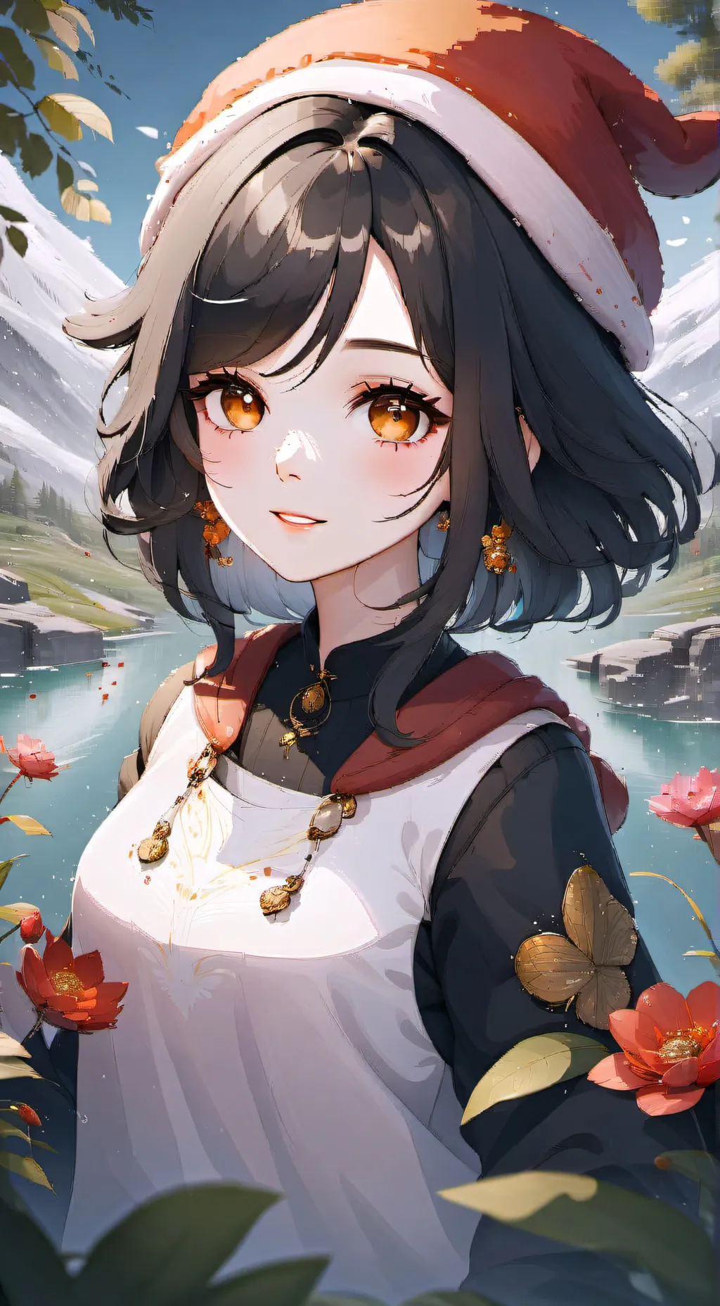 ai character: andreea background