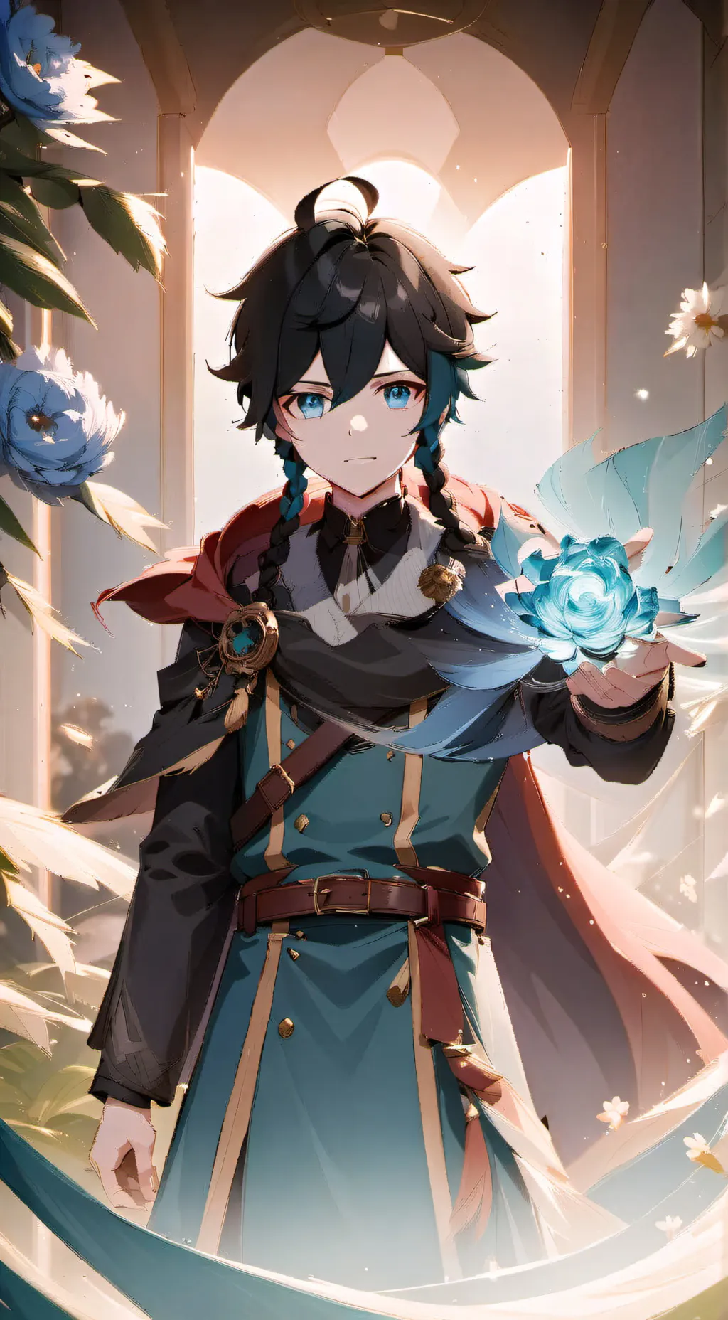 ai character: namless bard background