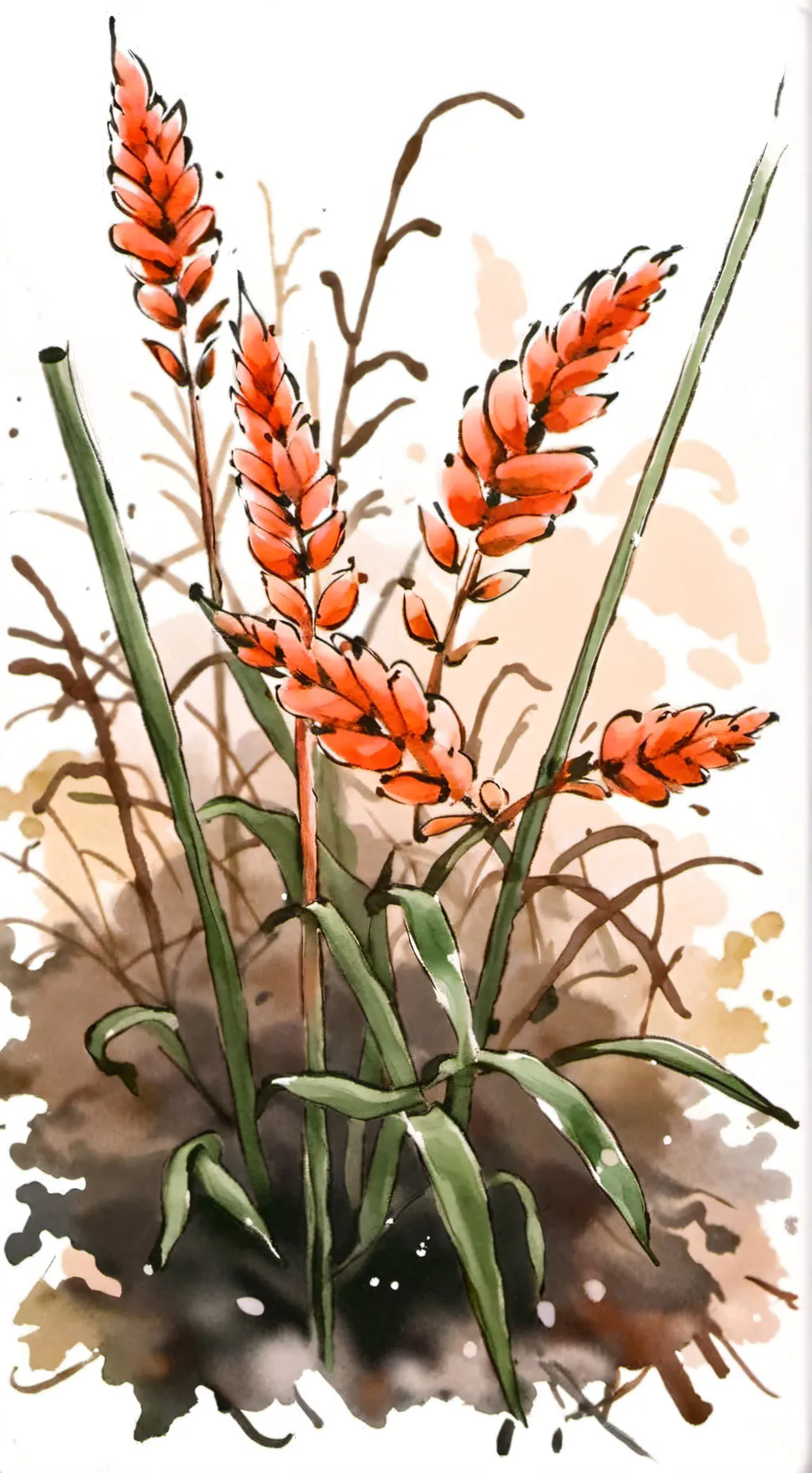 ai character: kind grass background