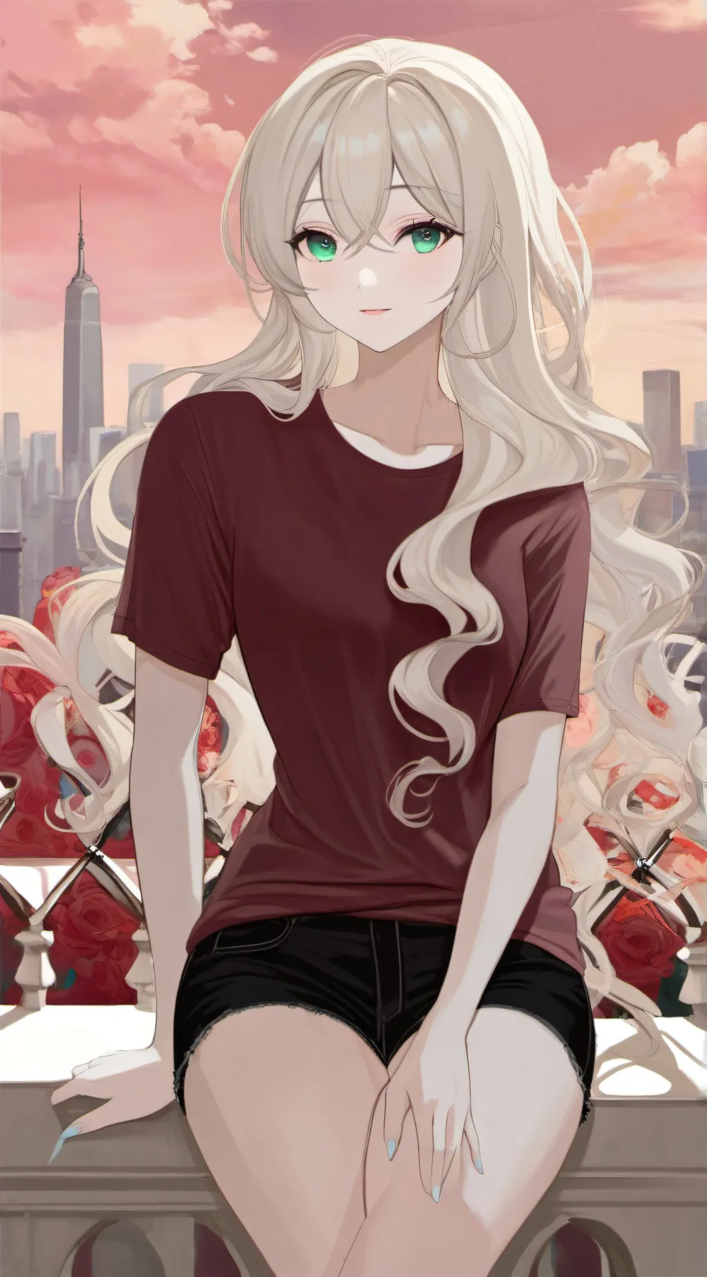 ai character: Annabelle. background