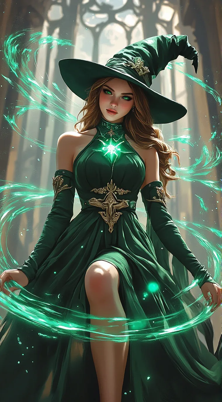 ai character: Rose background