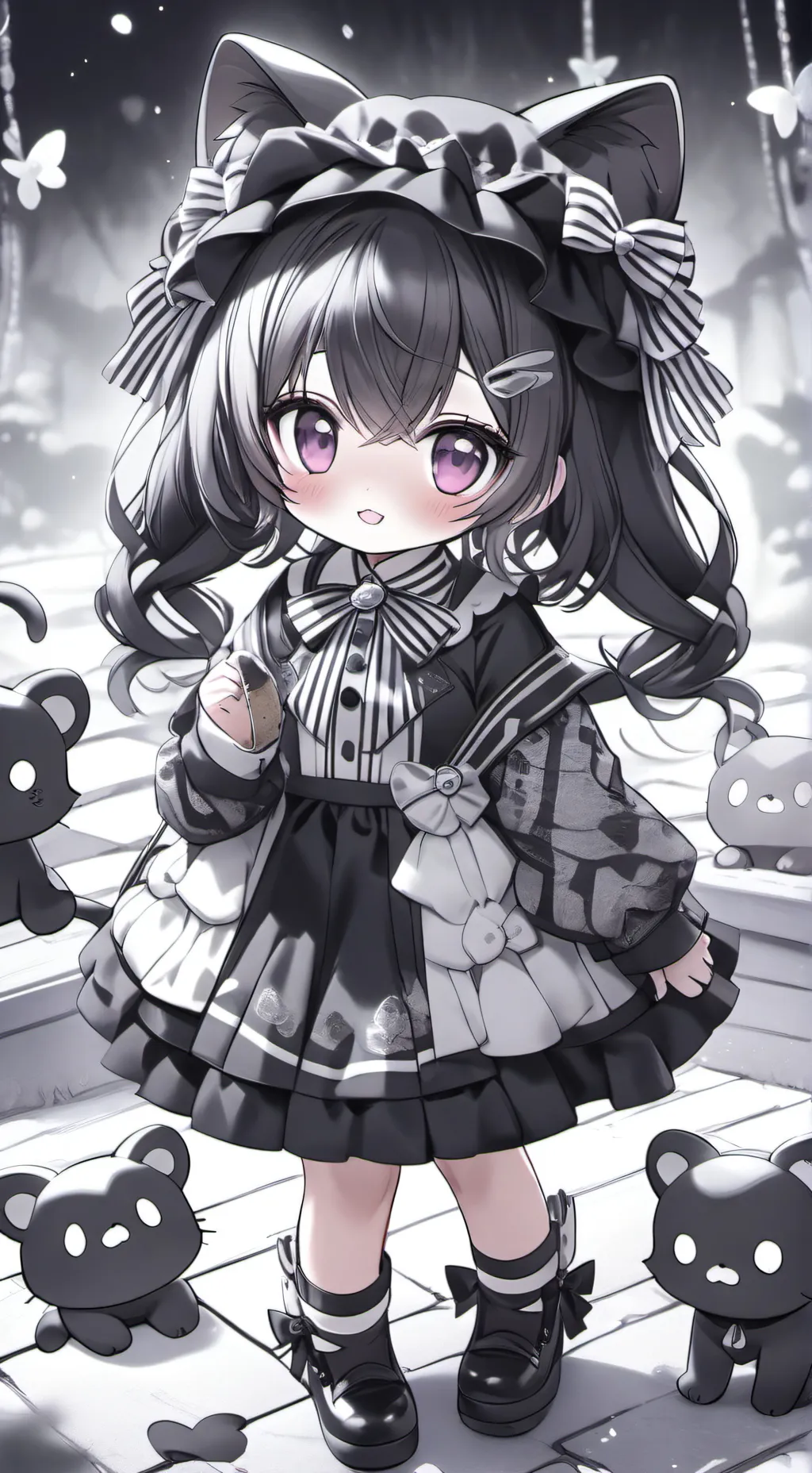 ai character: Ash background