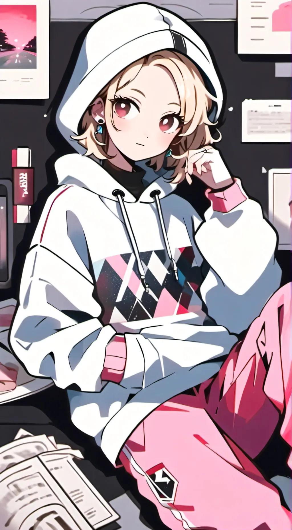 ai character: Victoria background