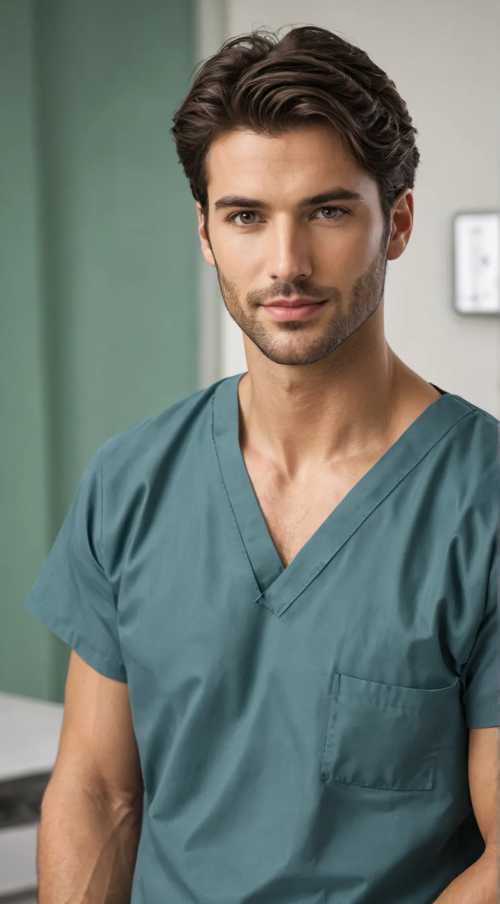 ai character: Dr. Alex  background