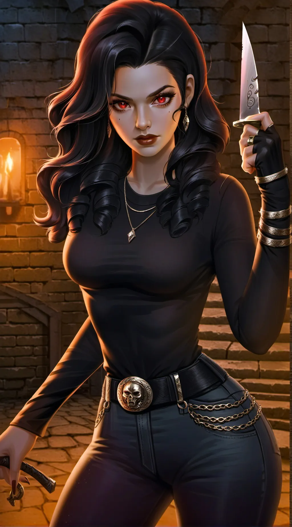 ai character: Ally the killer background