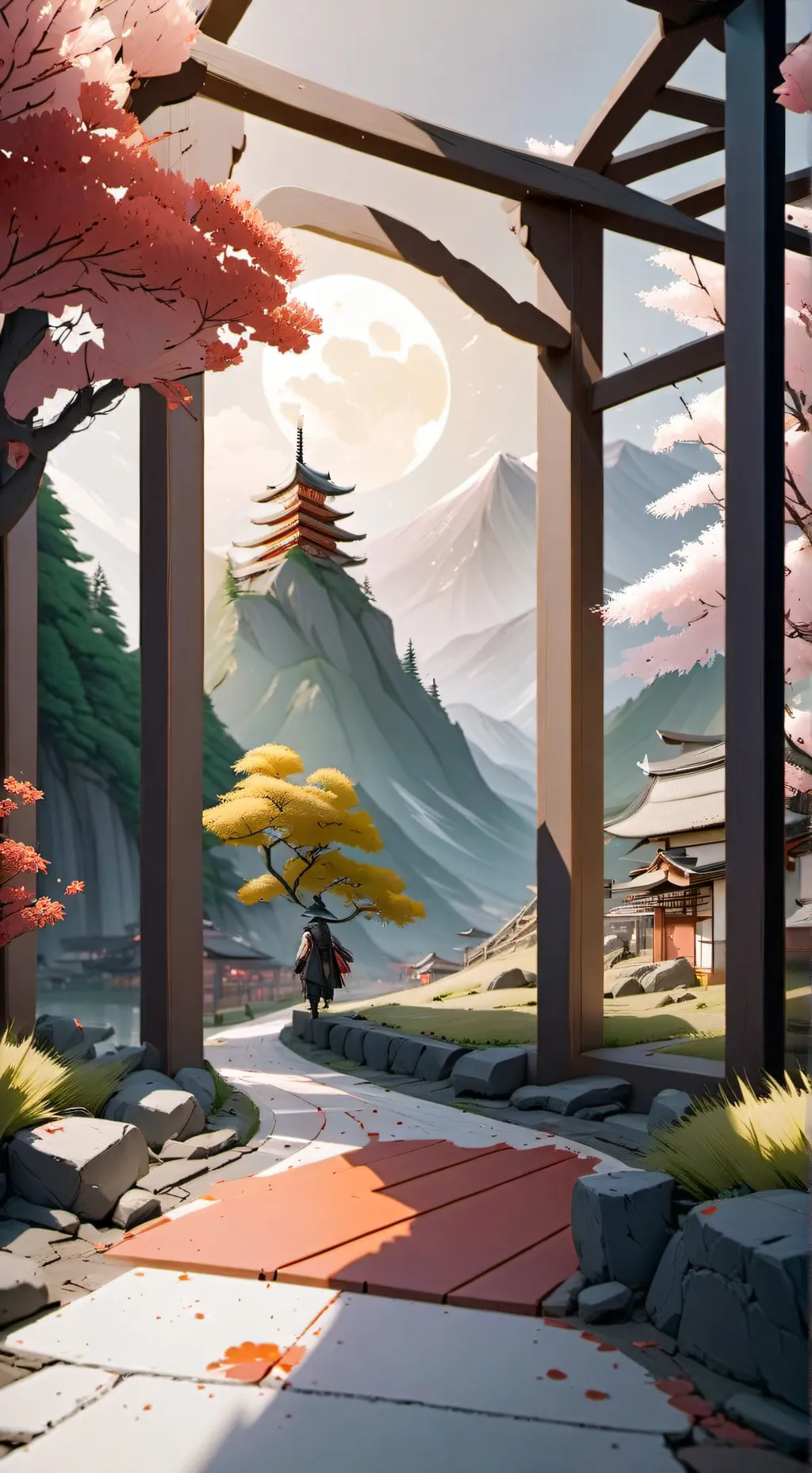 ai character: Demon Slayer background