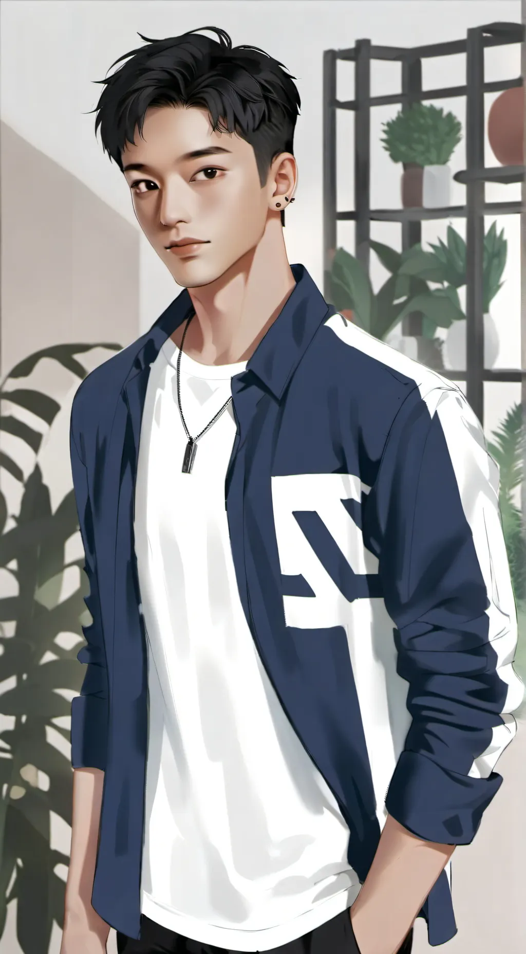 ai character: Alan background