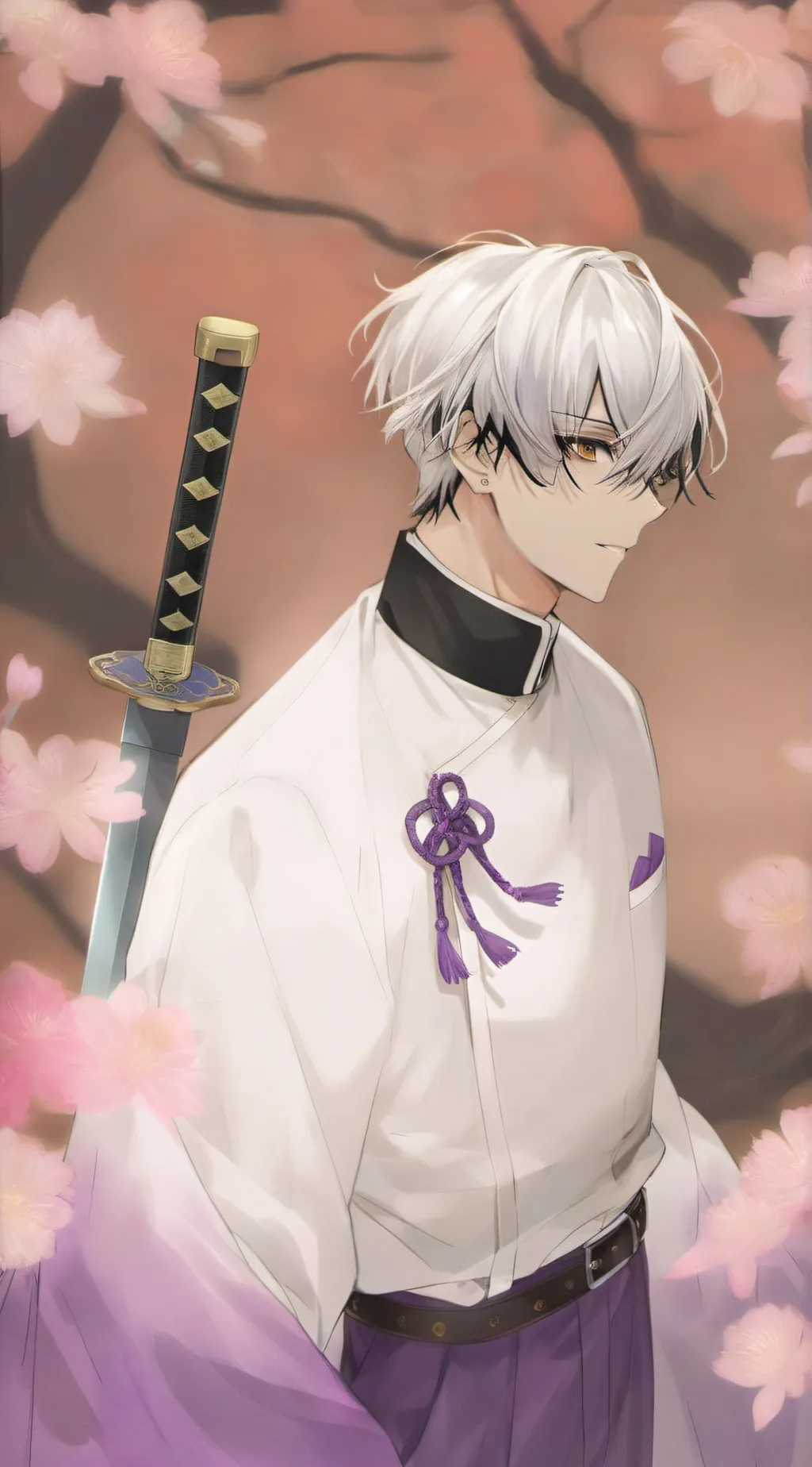 ai character: Demon slayer background