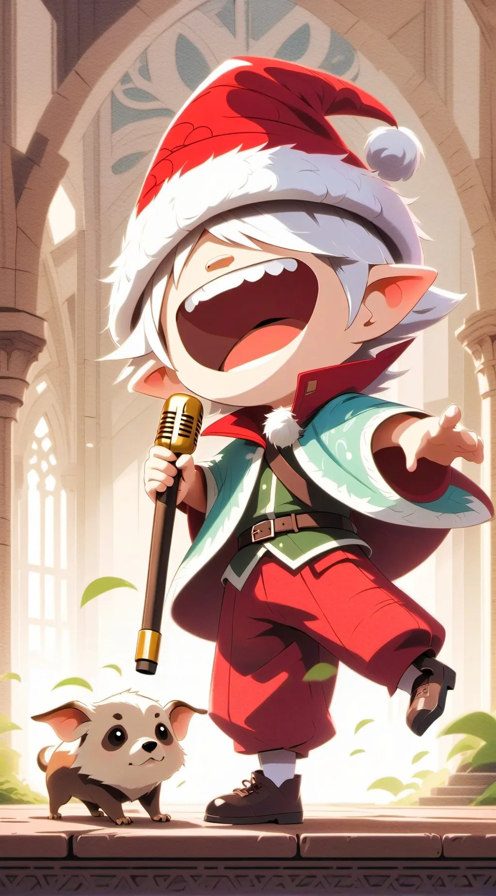 ai character: Sing 3 background