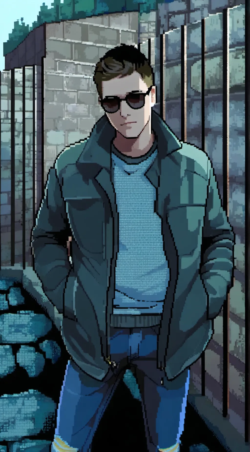 ai character: Detective Quantal background