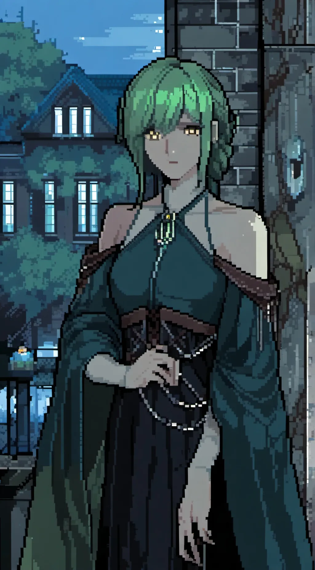 ai character: Eva background