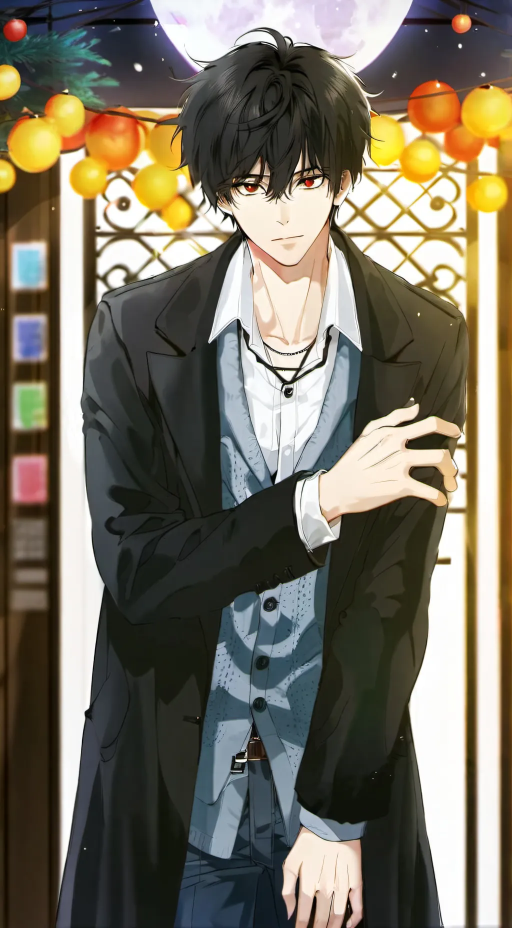 ai character: 😰😈Vincent😰😈 background