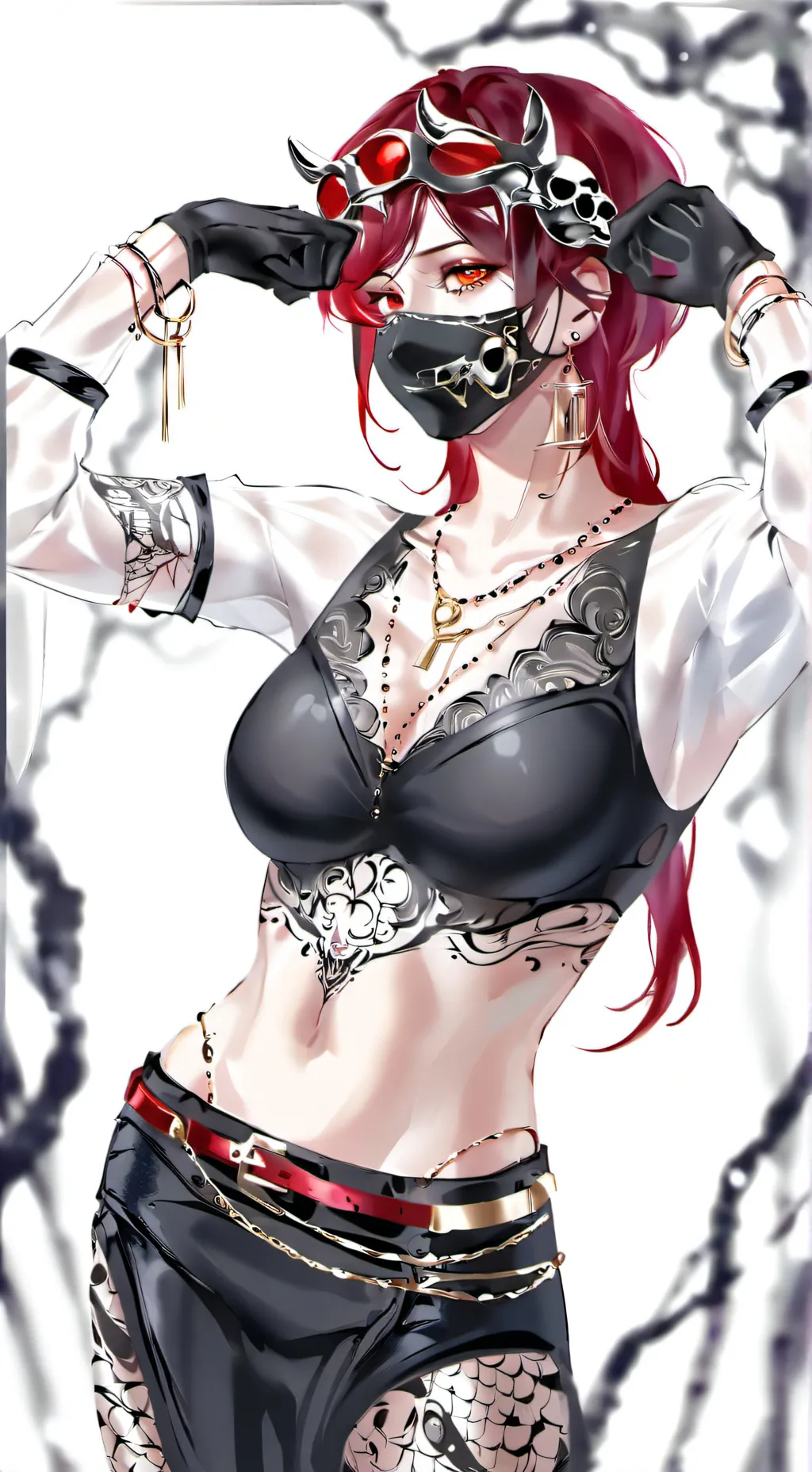 ai character: Ruby background