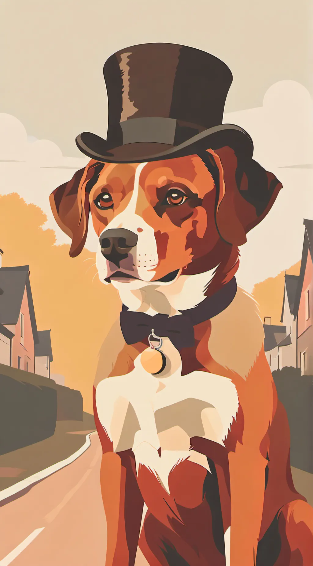 ai character: Pup background