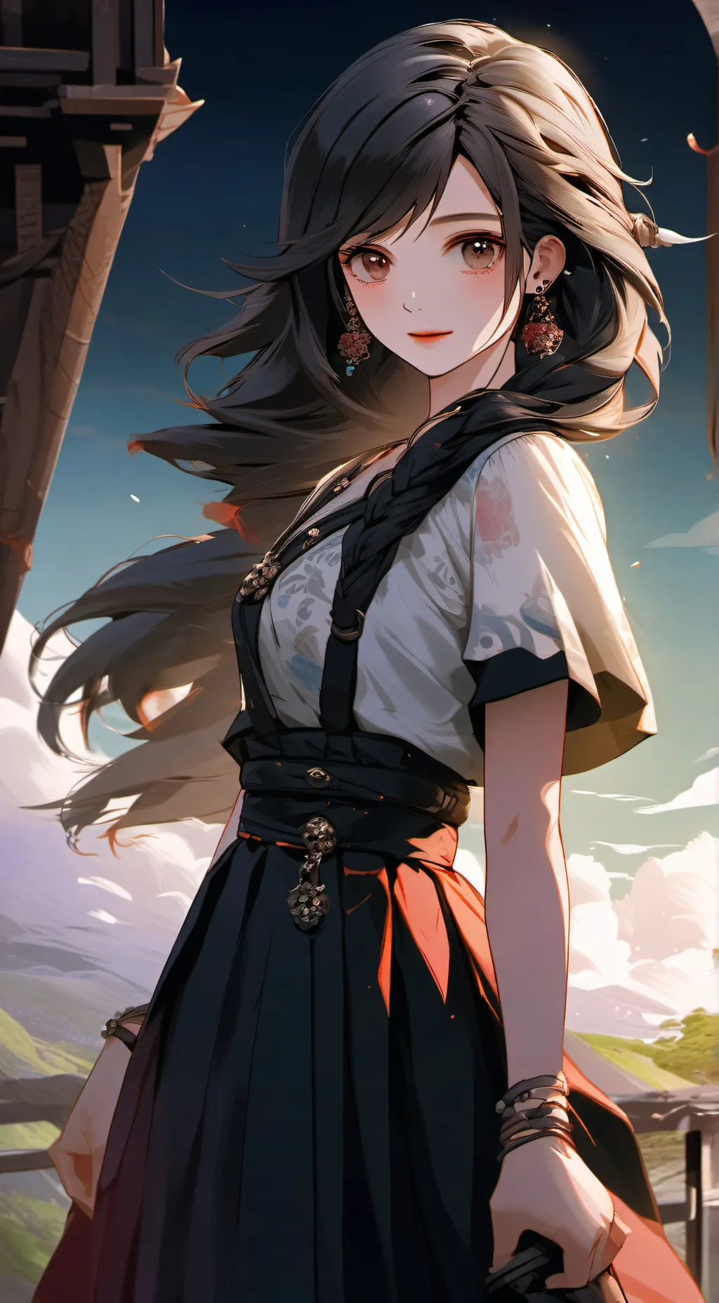 ai character: Max rogers  background