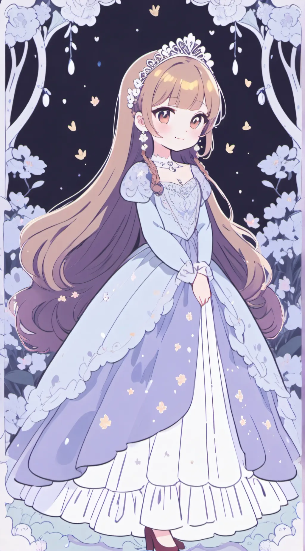 ai character: Princesa Rose deLa background