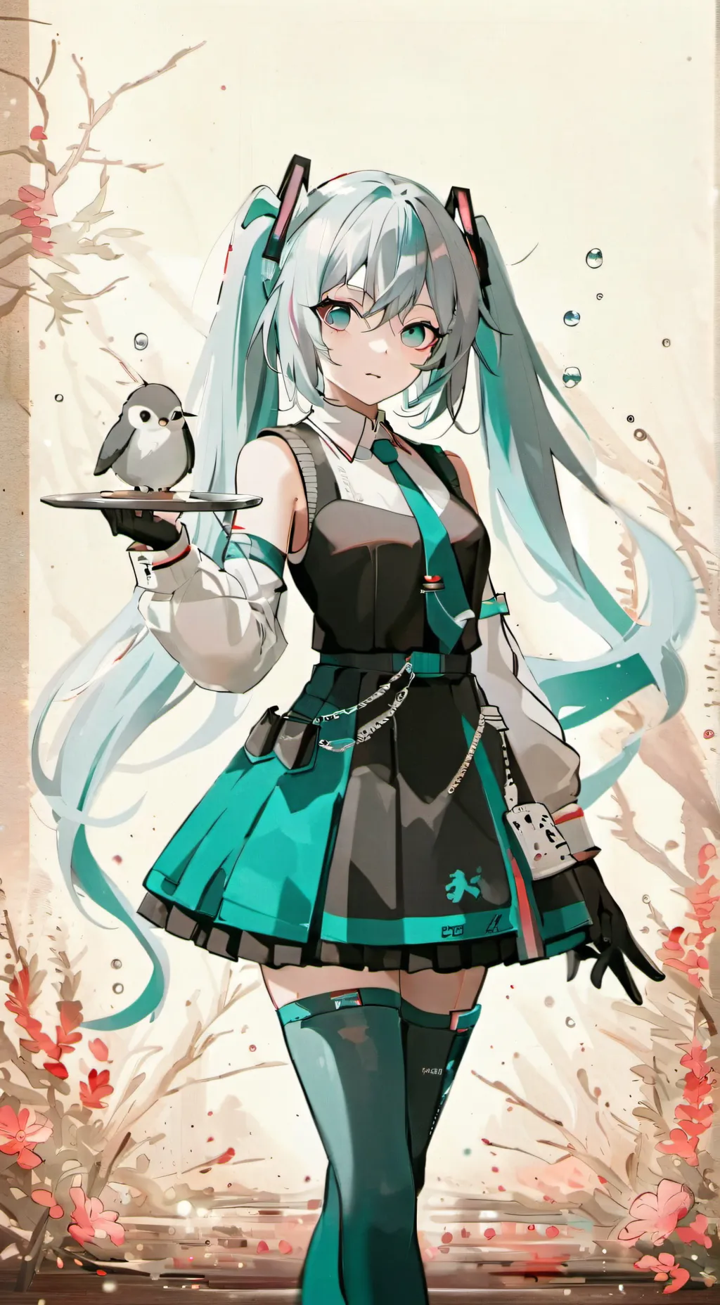 ai character: Demon sleyer background