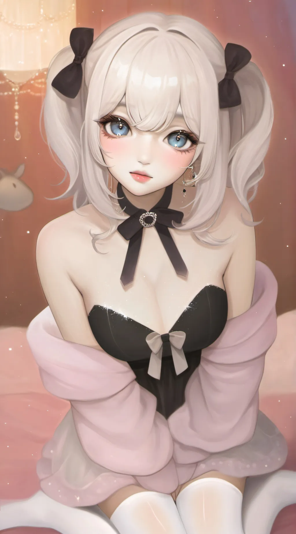 ai character: Rose background