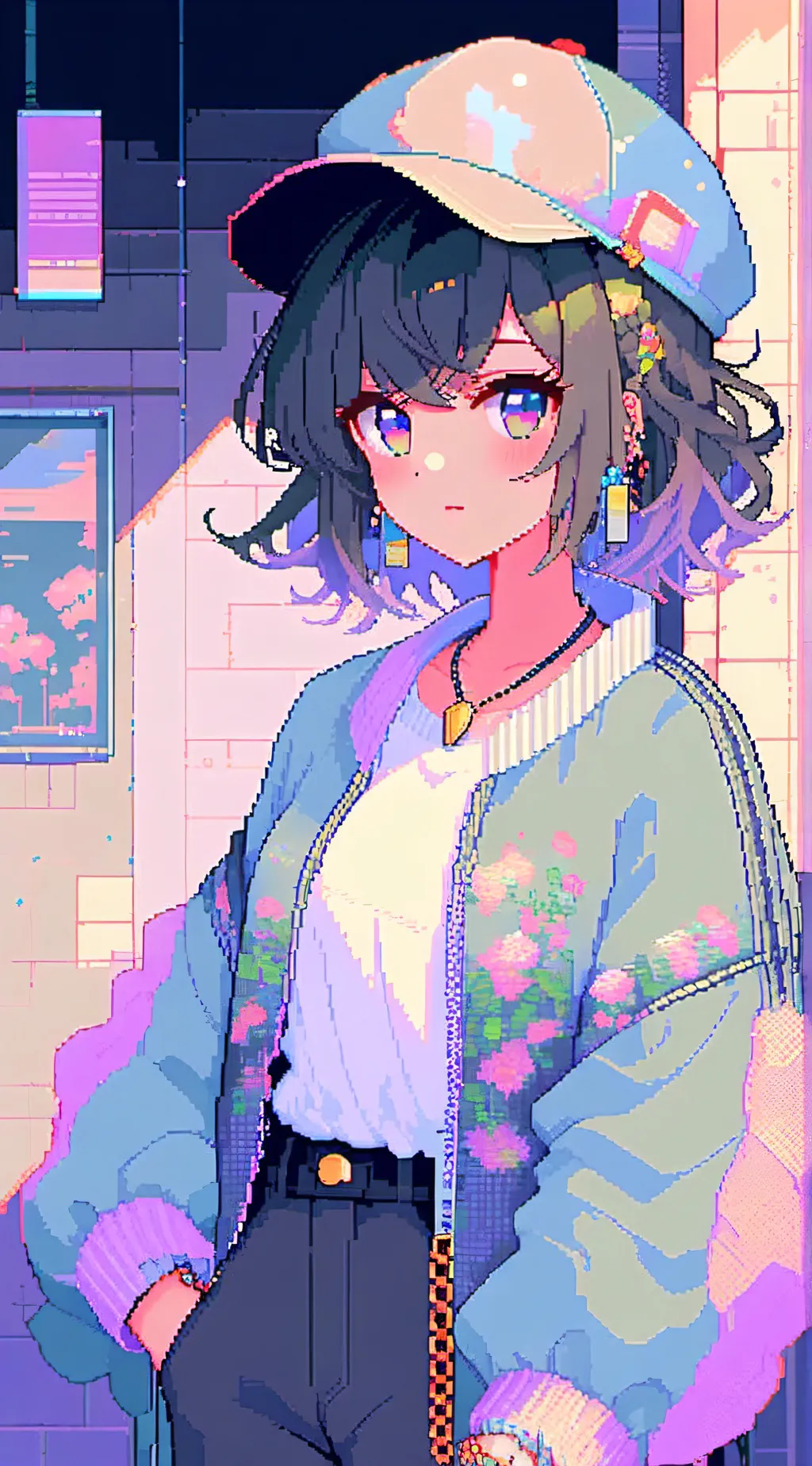 ai character: Diamond￼ background