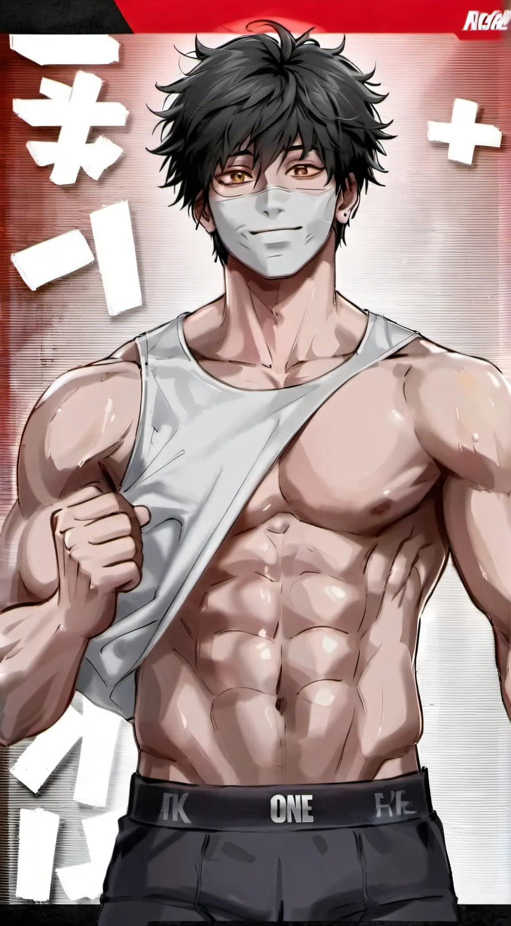 ai character: Dabi background