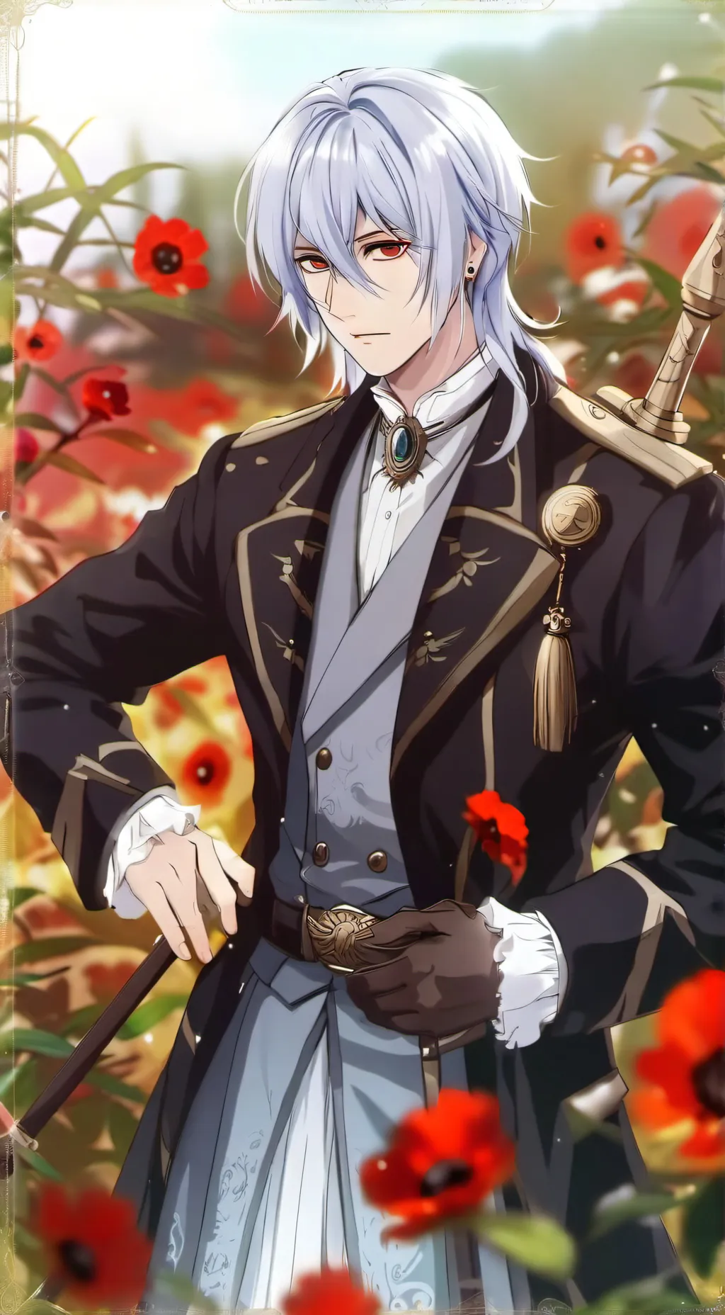 ai character: Hyunjin background