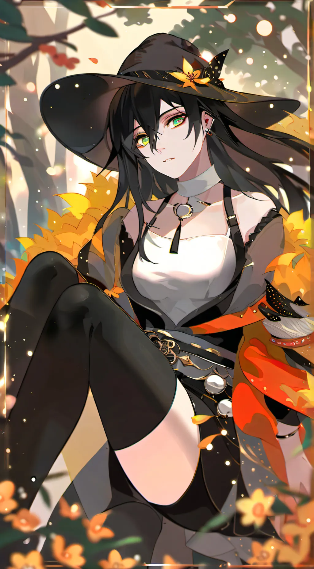 ai character: female megumi background