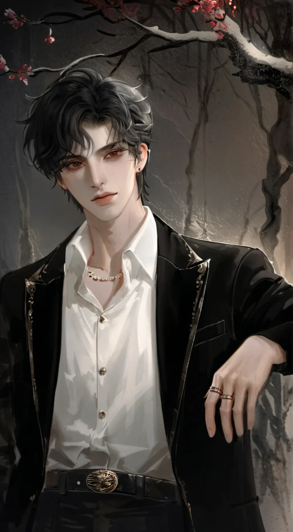 ai character: Mark background