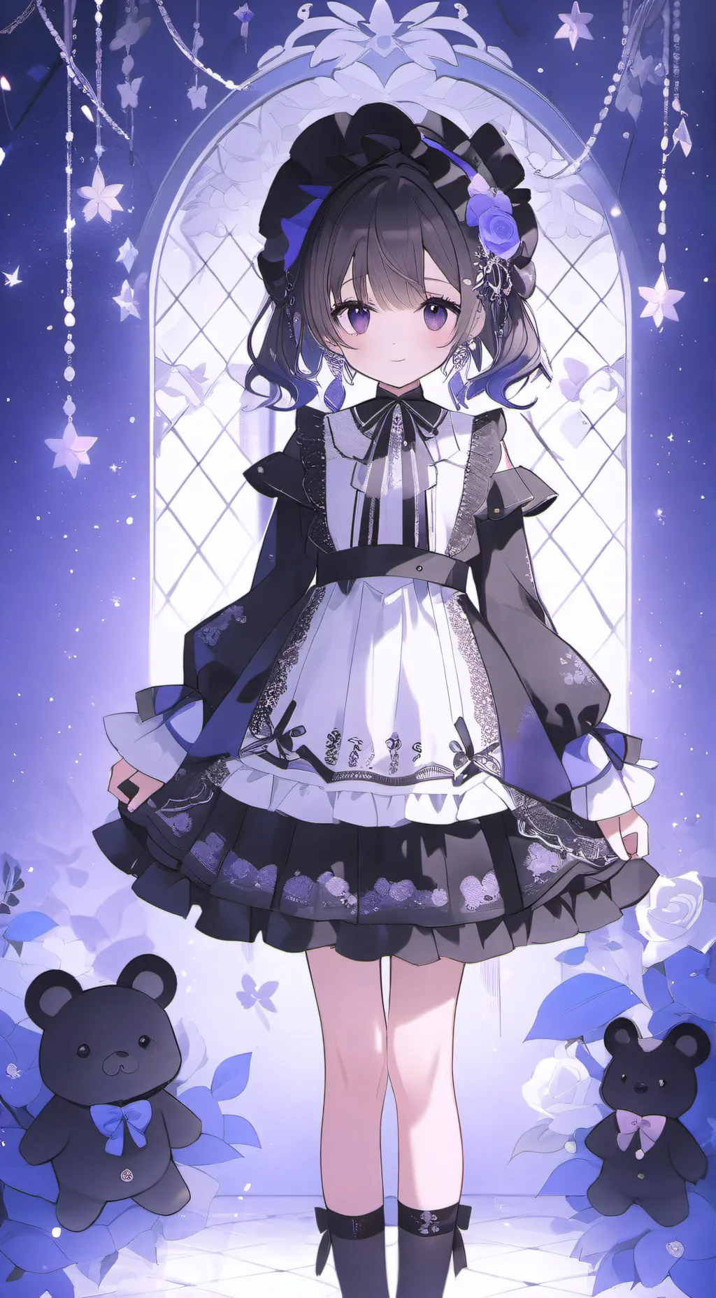 ai character: fpe x Dw background