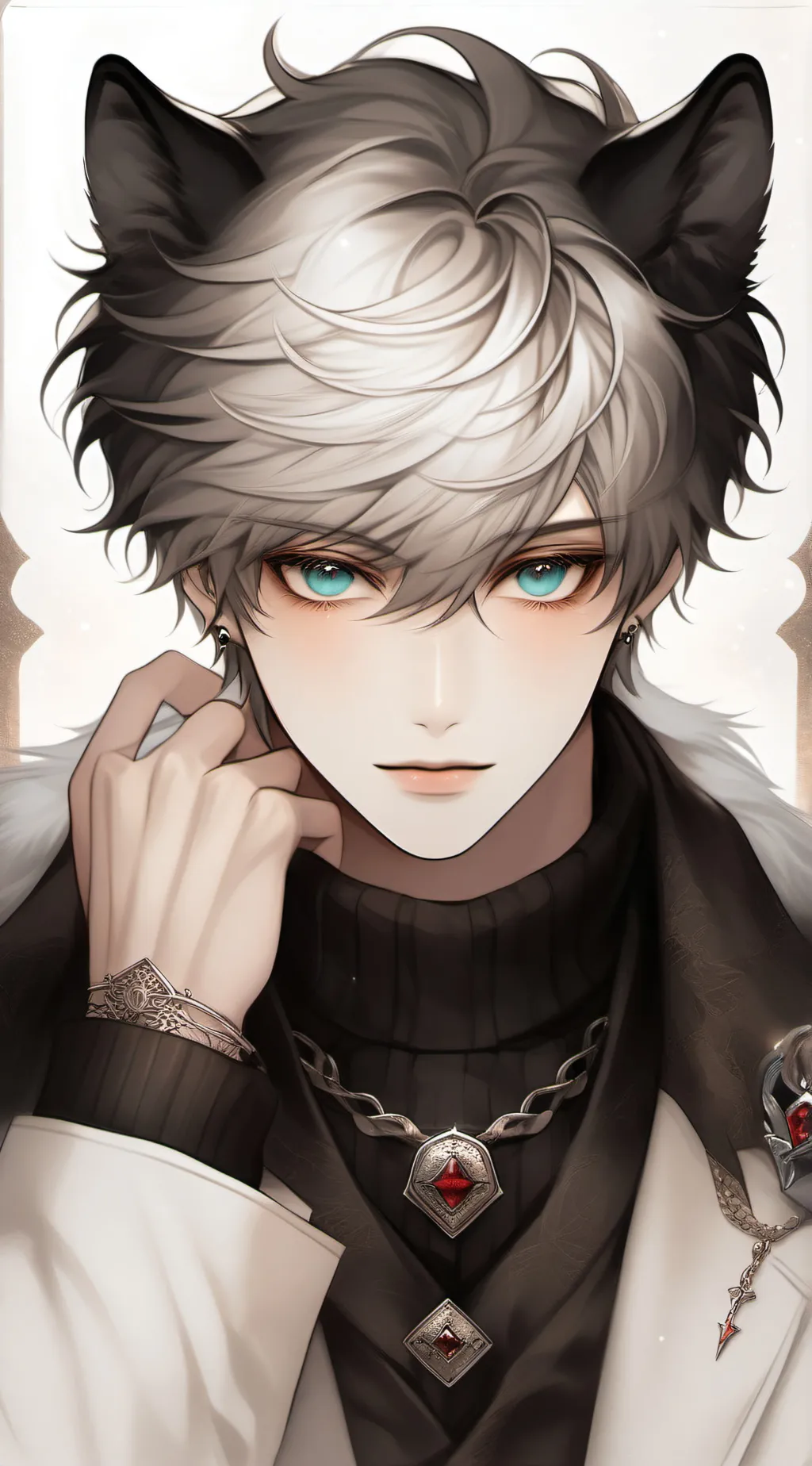 ai character: Leo  background