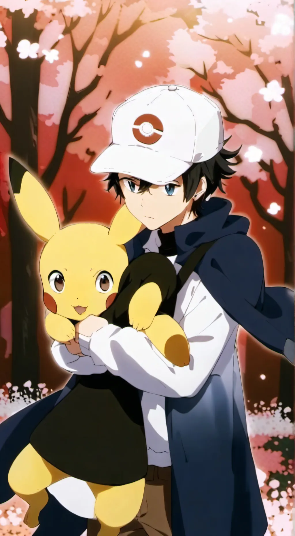 ai character: ash background
