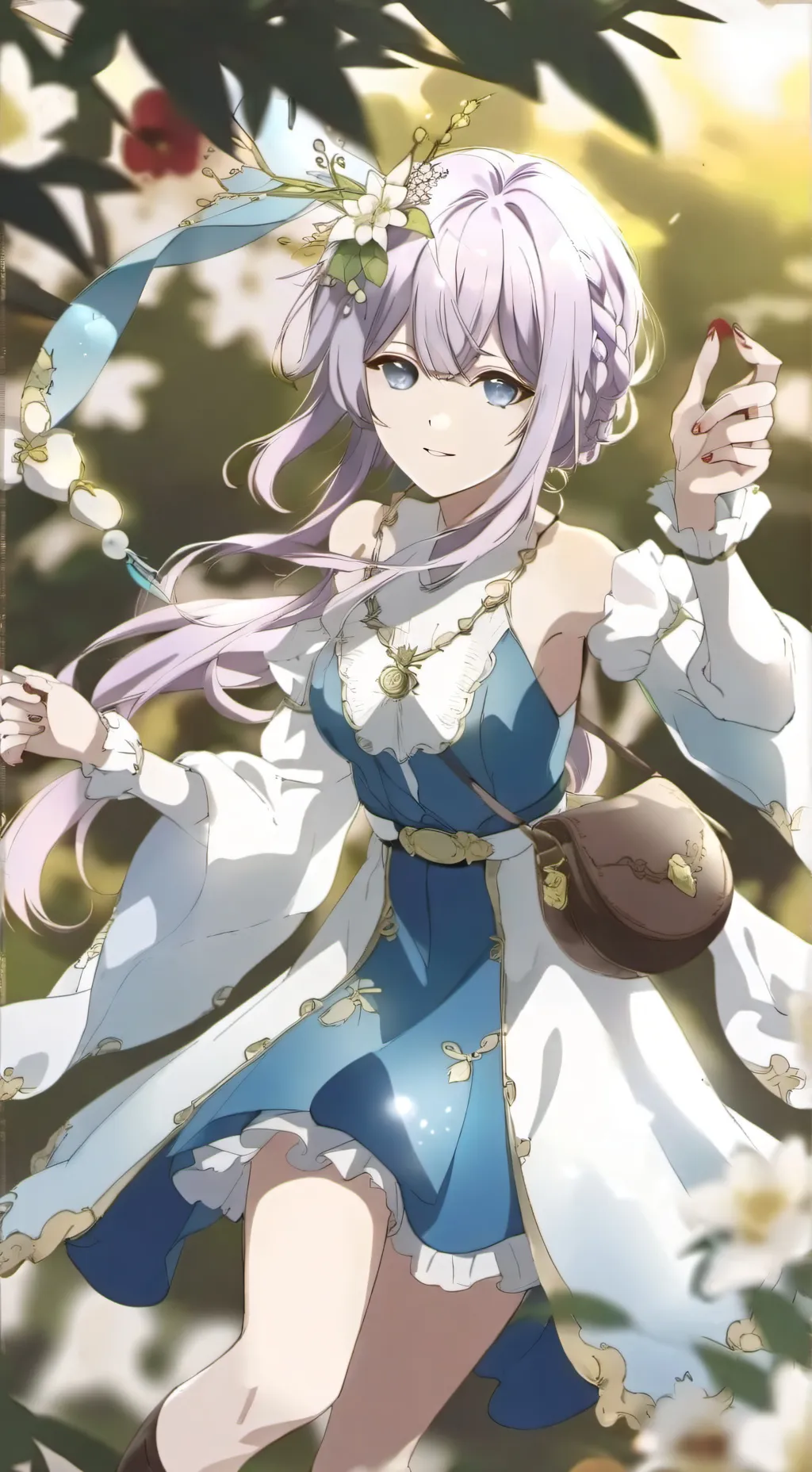 ai character: Midori background