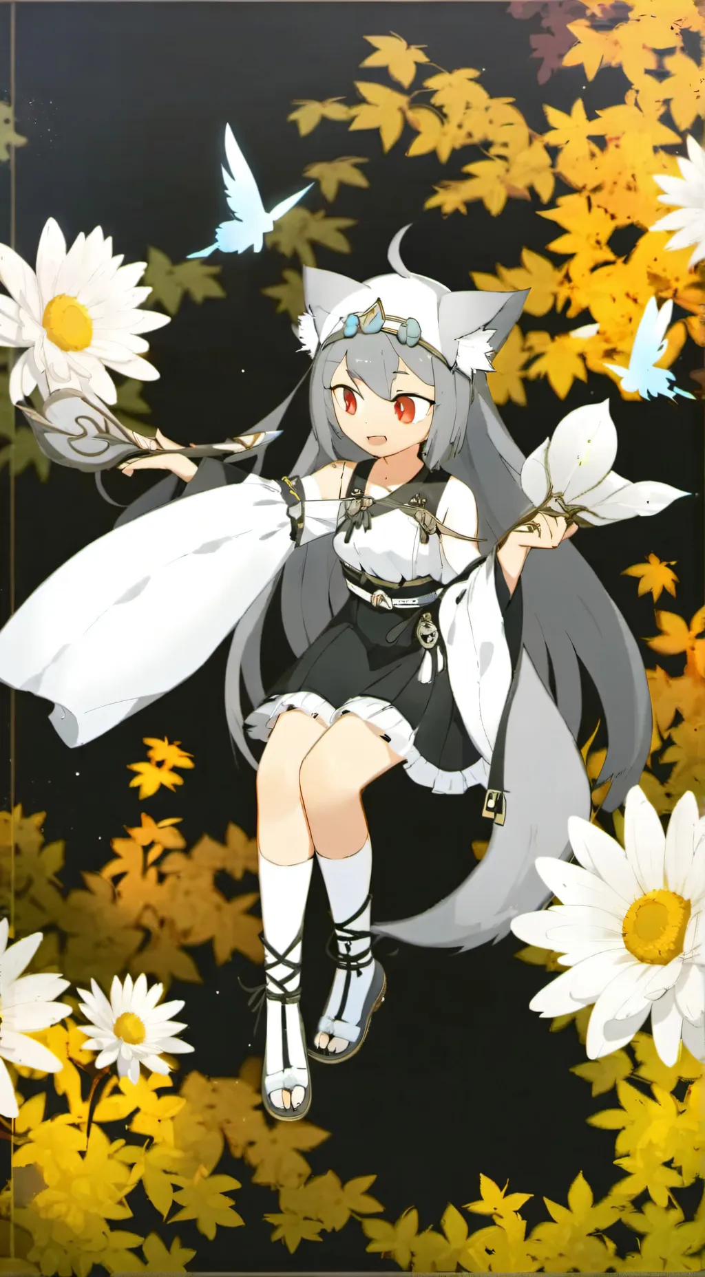 ai character: Tyra background
