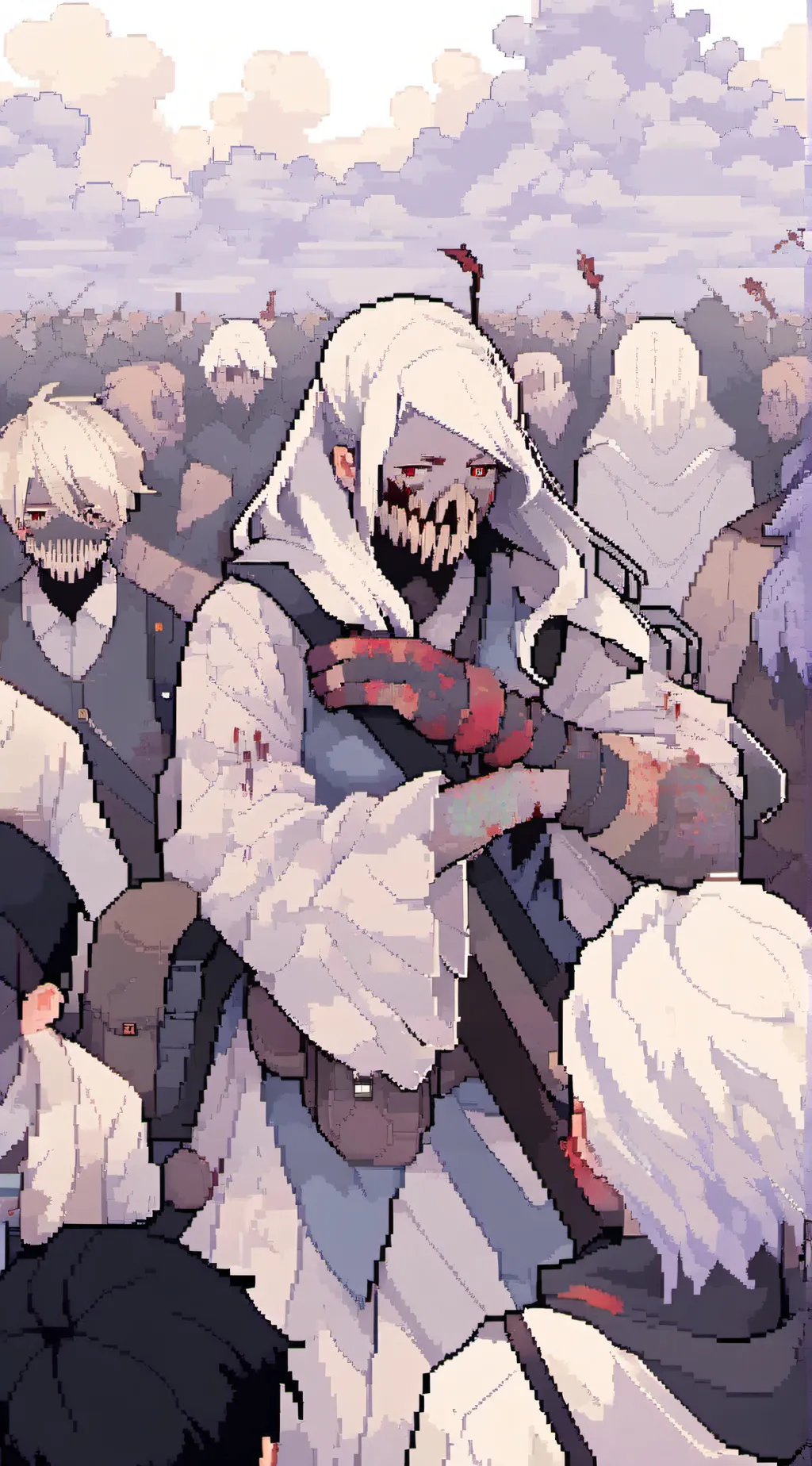 ai character: zombie apocolypse background