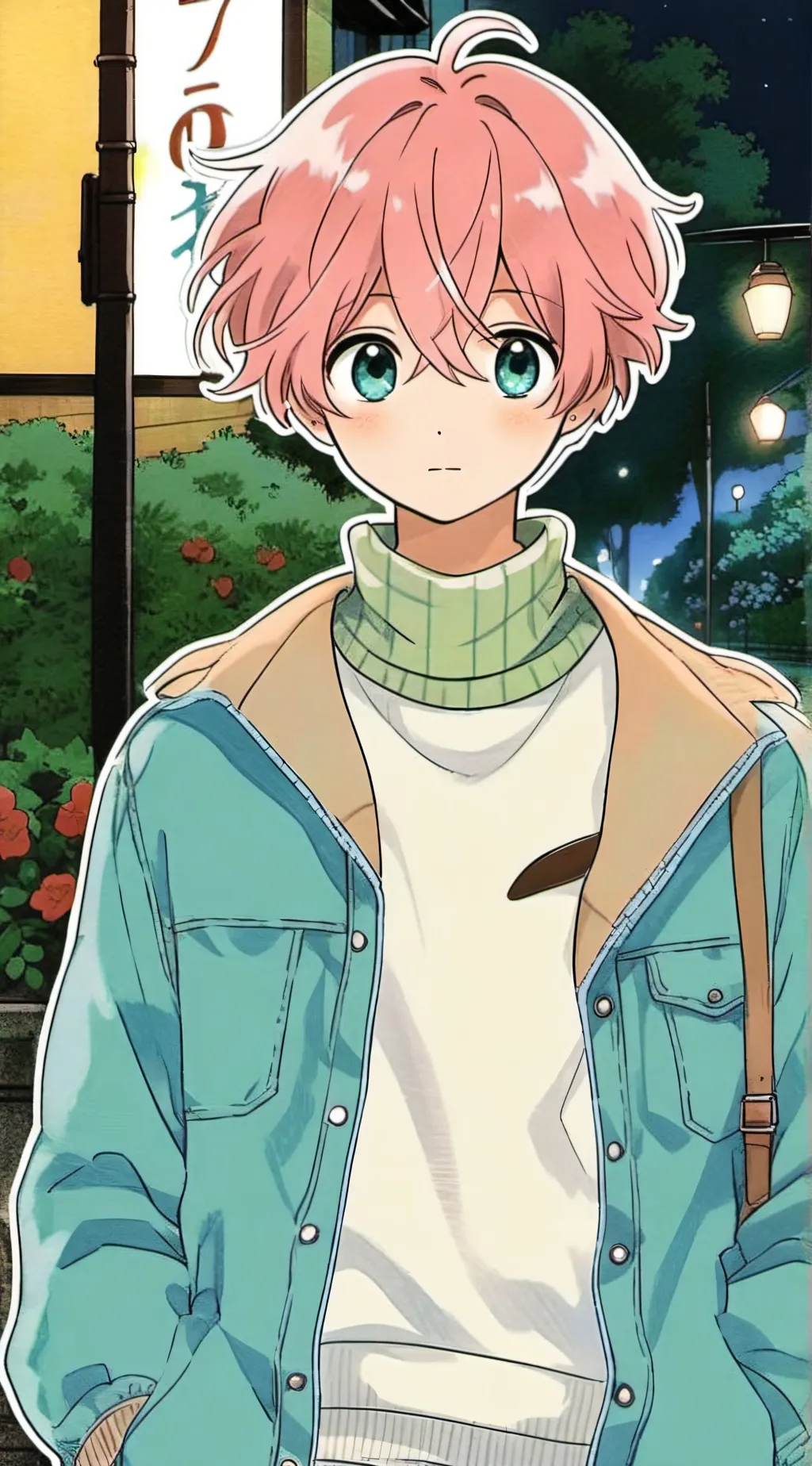 ai character: Rin <333 background