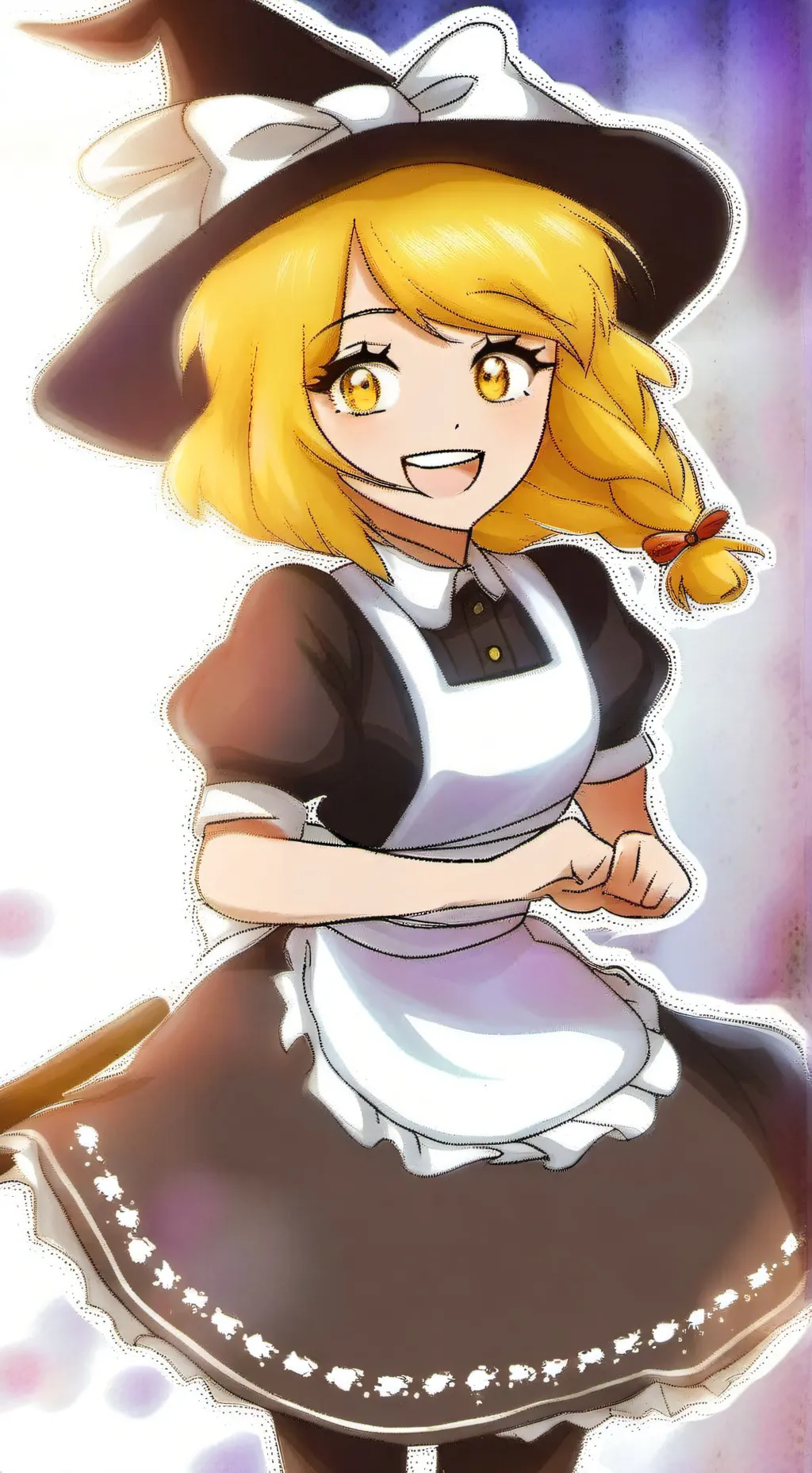ai character: marisa kirisame  background