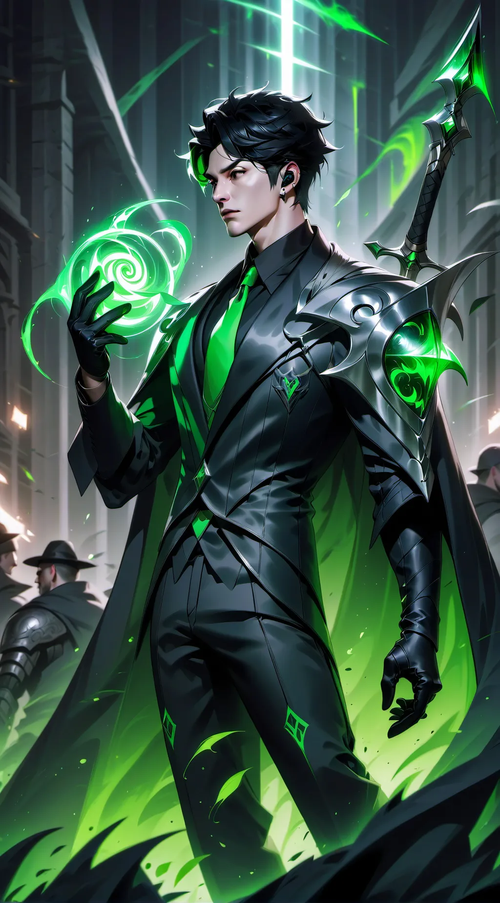 ai character: Абарайт background