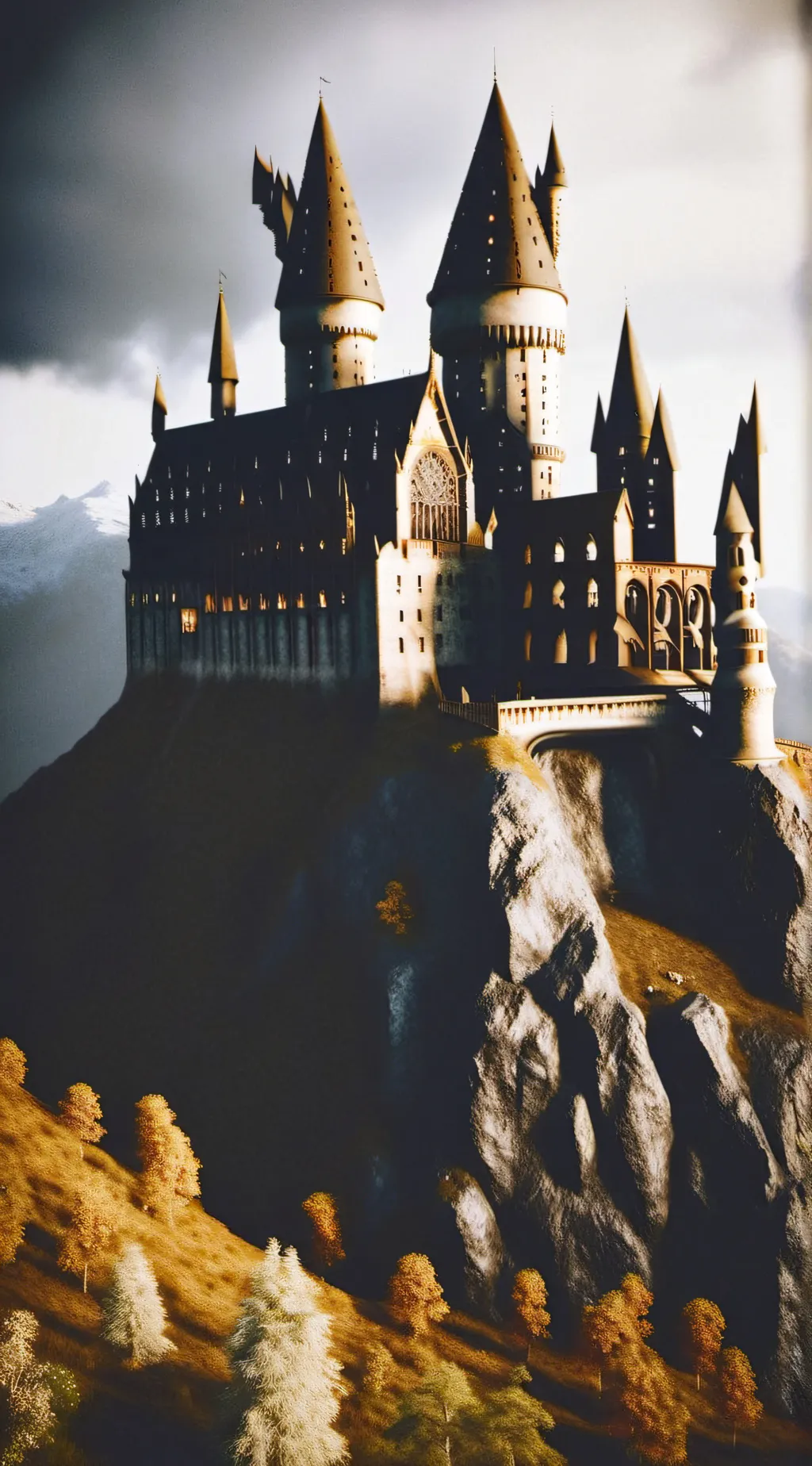 ai character: Hogwarts background