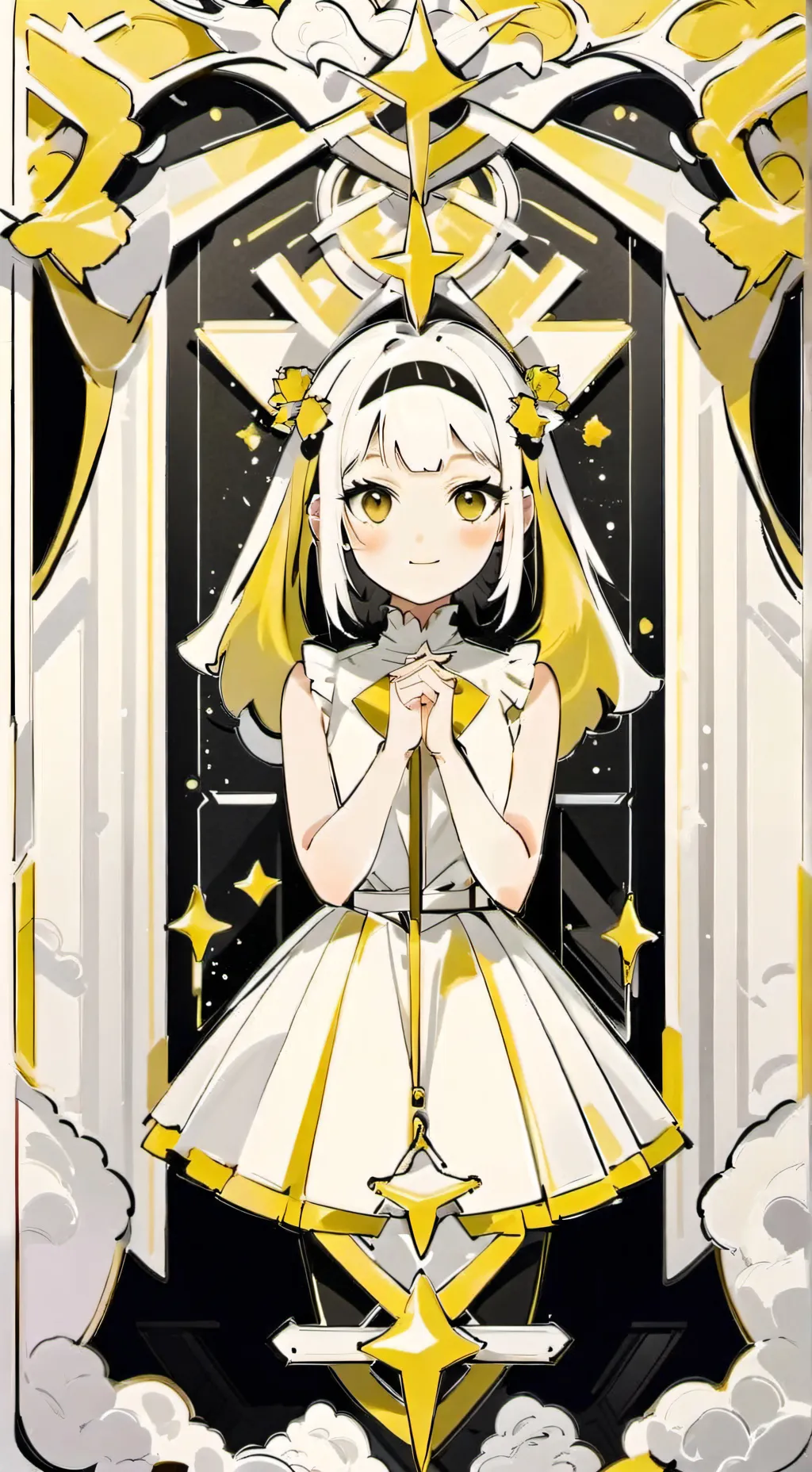 ai character: Gold Glare  background