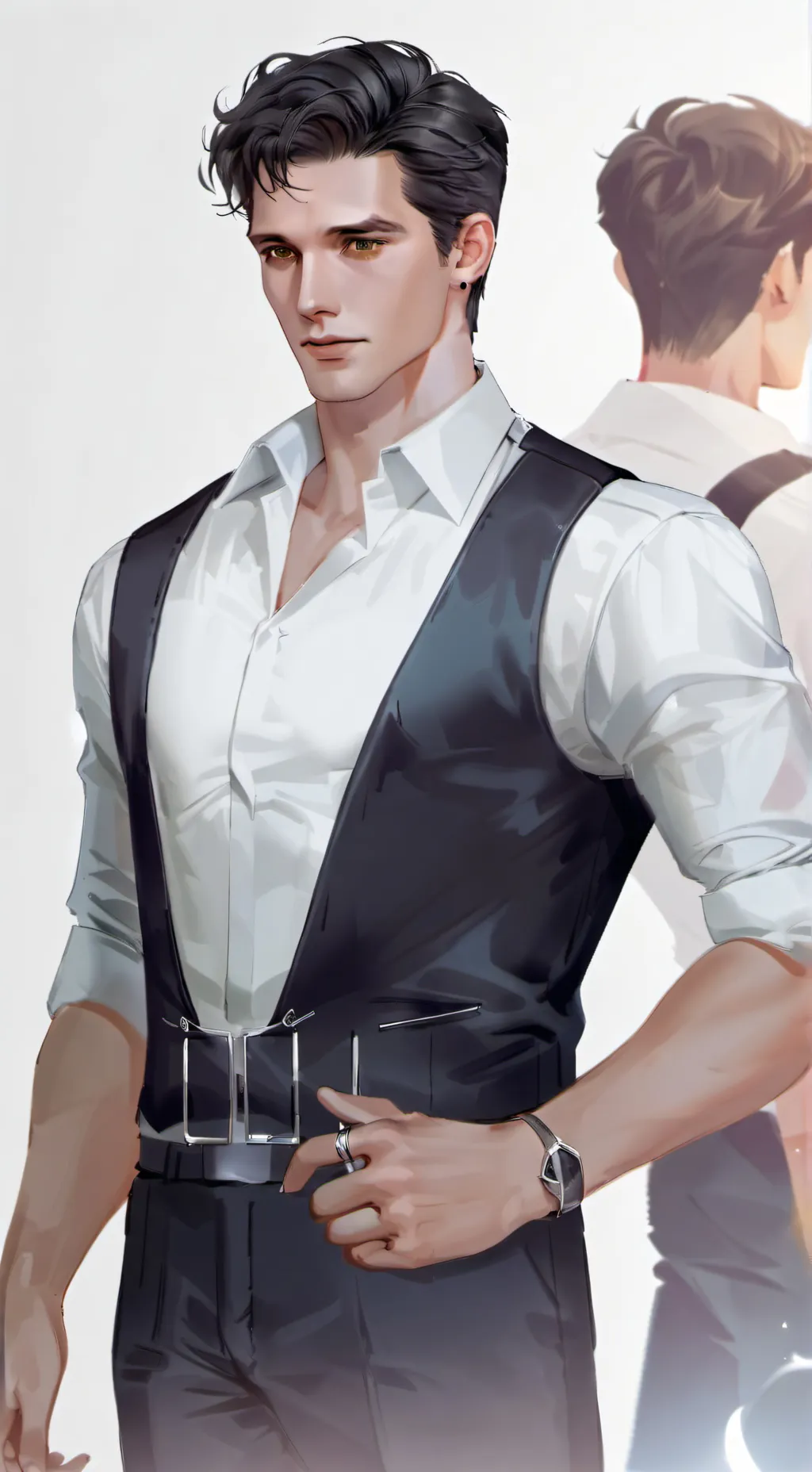 ai character: Freddie background