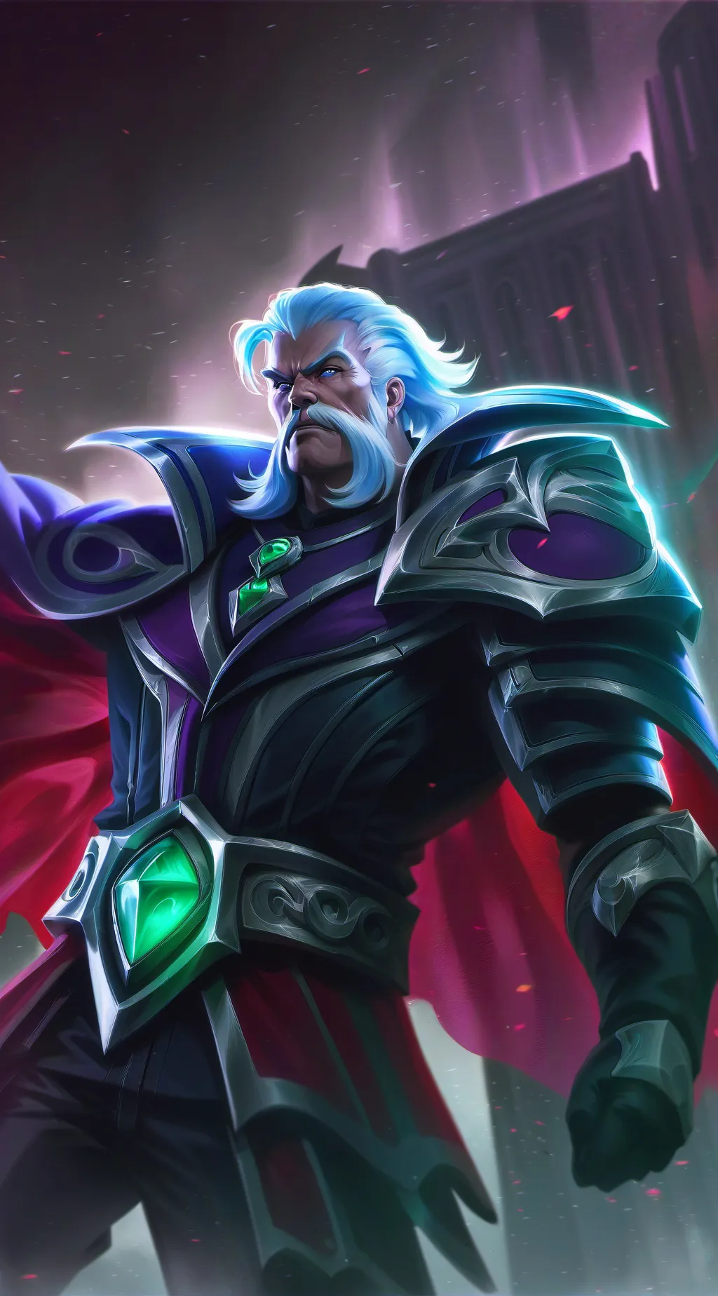 ai character: god of magic background